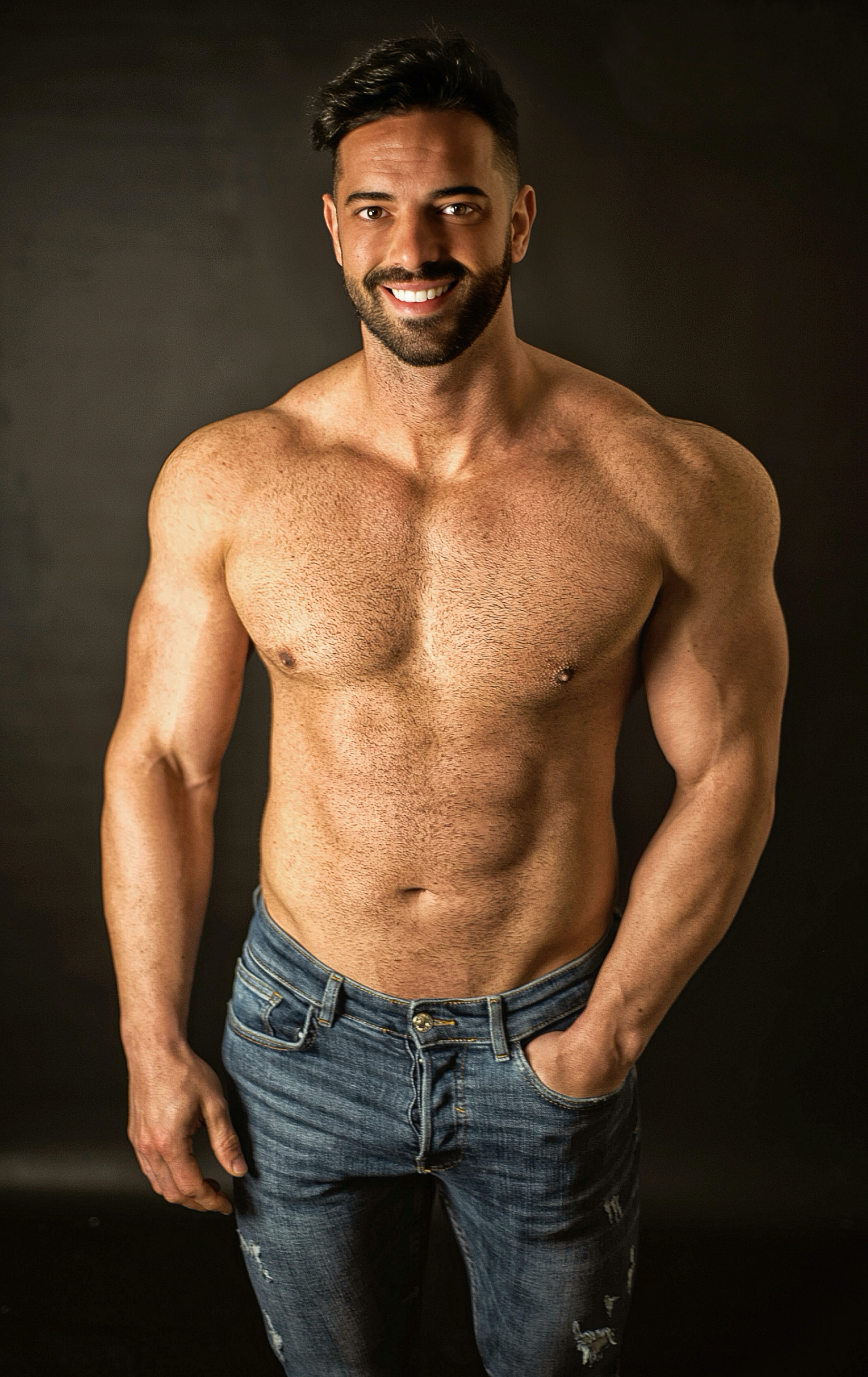 Mister RNB Sevilla 2023 Fabio Jimenez Profile Half Body Shot