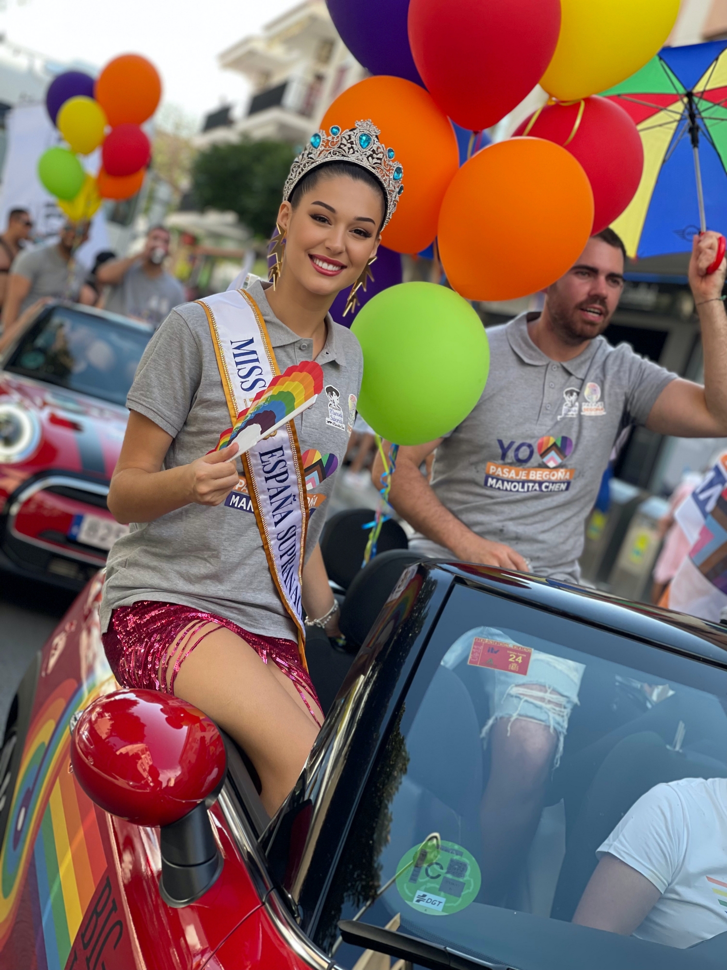 Lola Wilson Miss RNB España 2023 Miss Supranational Spain protagoniza el Torremolinos Pride con Manolita Chen 4