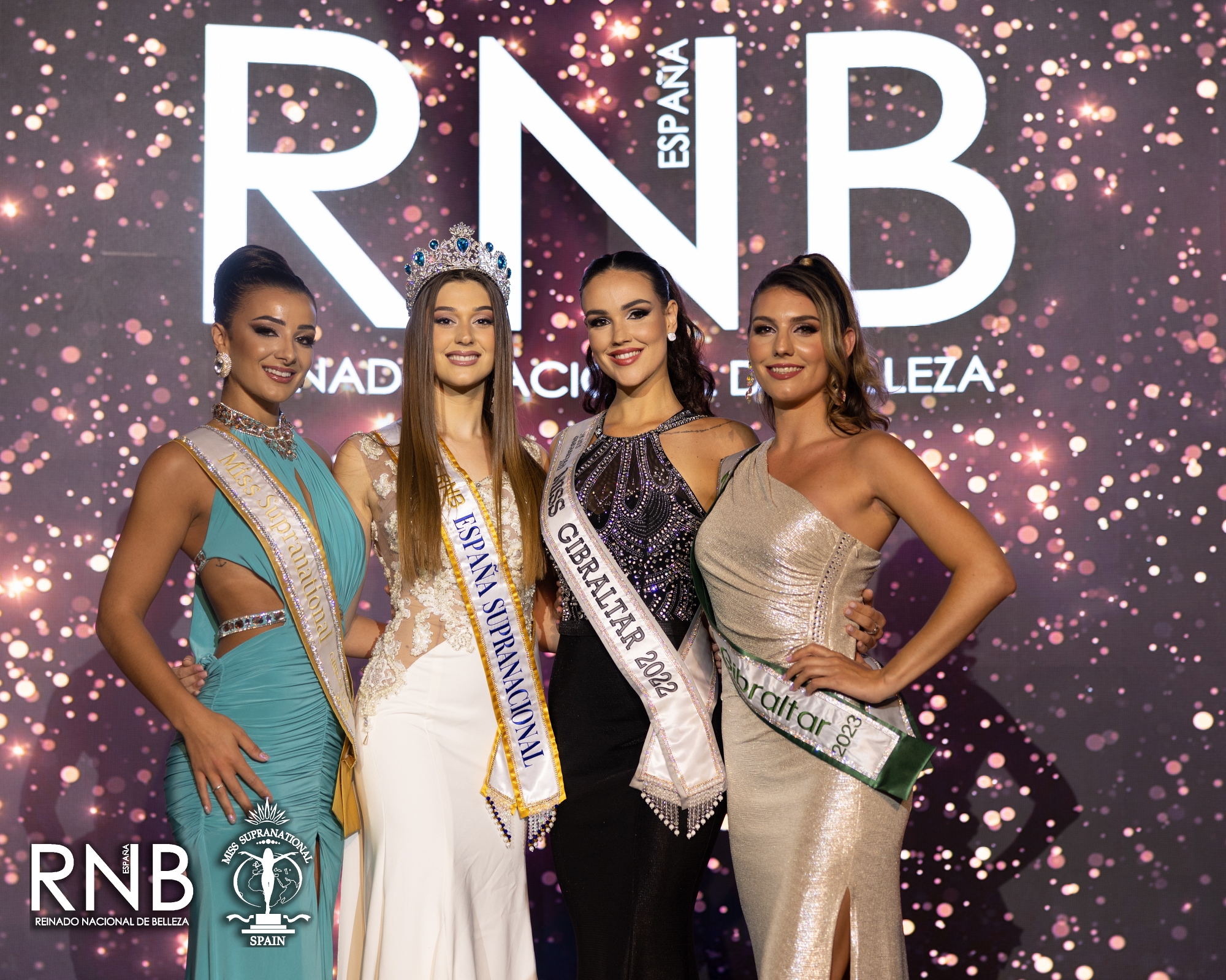 Michelle Lopez Desoisa Miss Gibraltar Lola Wilson Faith Torres Jaylynn Cruz Gala Final Miss RNB España 2023 Miss Supranational Spain
