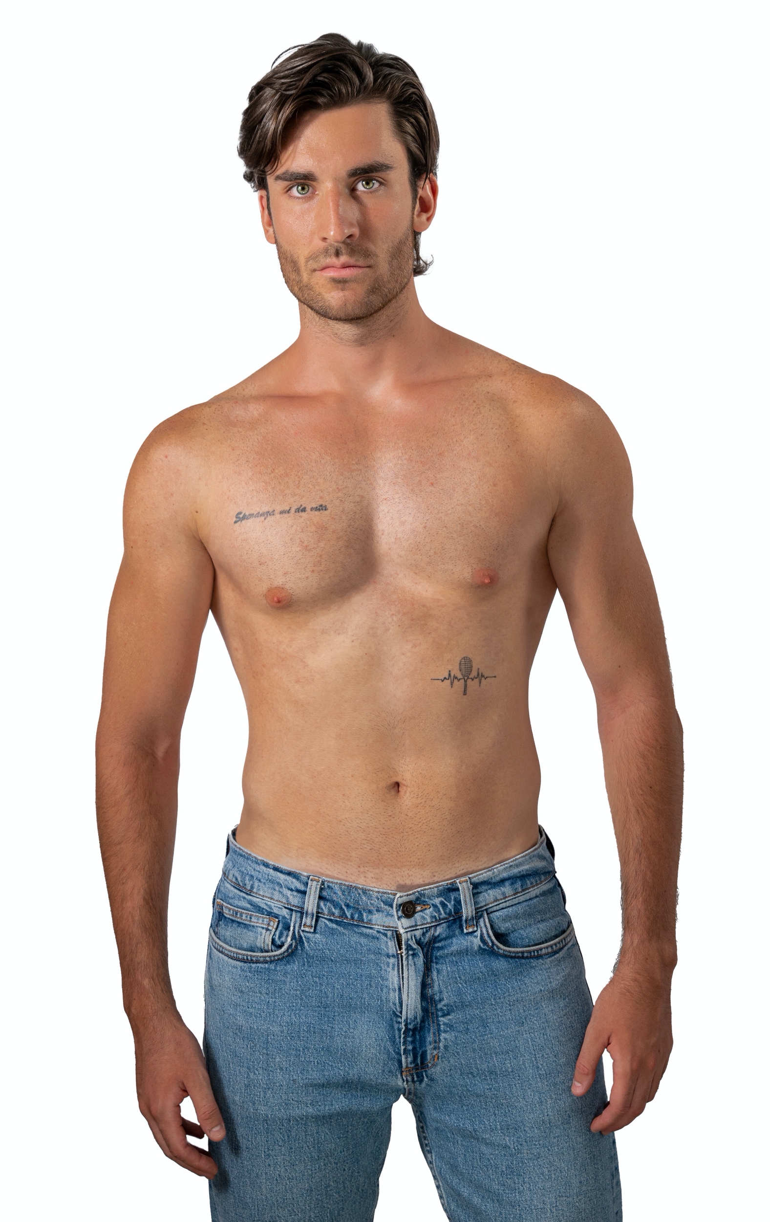 Mister RNB Granada 2023 Carlos Bachiller Profile Half Body Shot