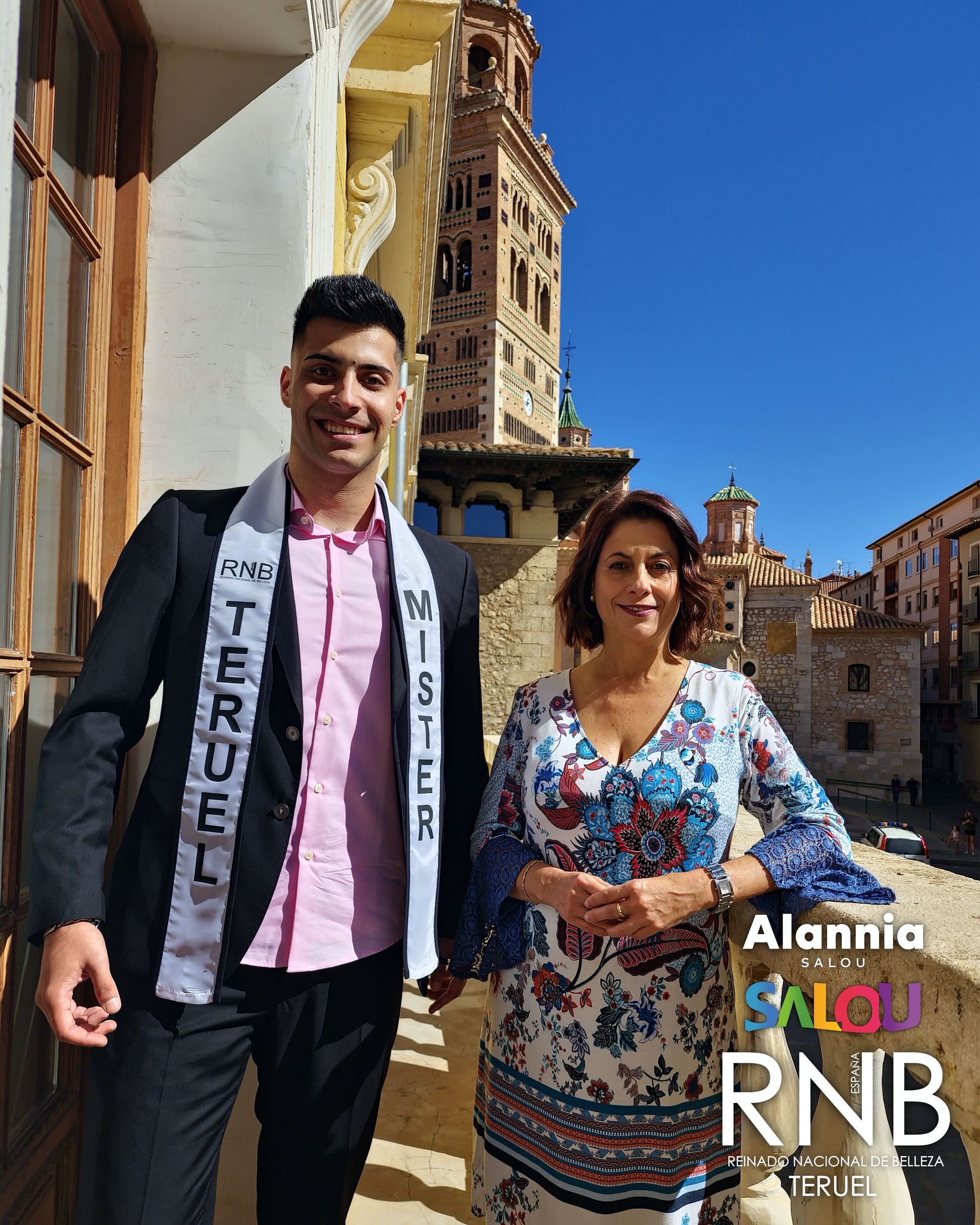 Mister RNB España 2023 Mister RNB Teruel 2023 Cata Muntean Ayuntamiento de Teruel Alcaldesa Emma Buj 1