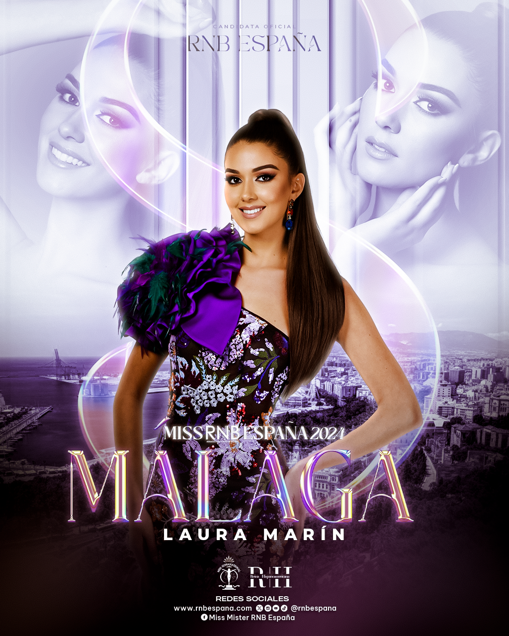 Miss RNB Malaga 2024 Laura Marin Banner