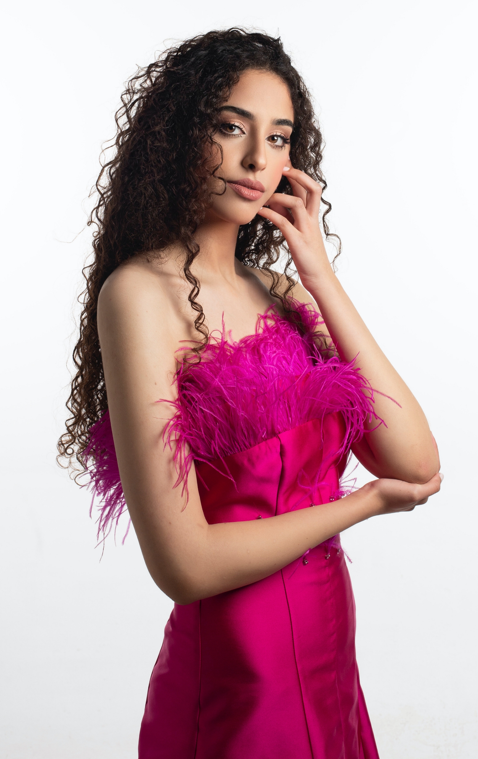 Miss RNB Melilla 2024 Zaira Ouaali Profile Half Body Shot