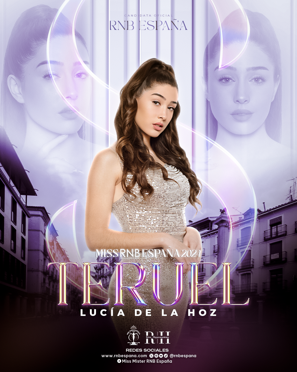 Miss RNB Teruel 2024 Lucia De La Hoz Banner