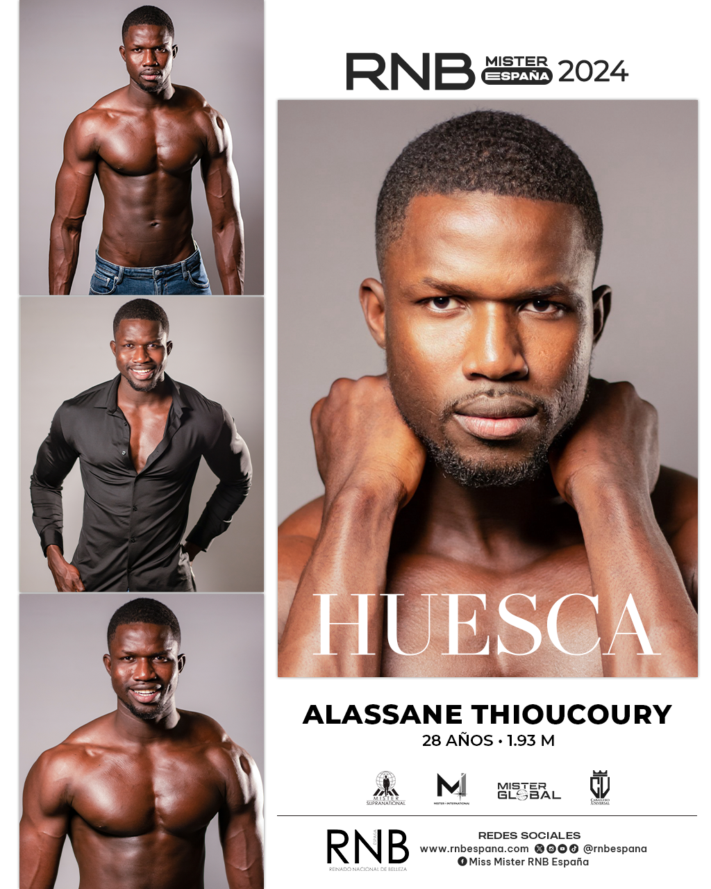 Mister RNB Husca 2024 Alassane Thioucoury Banner