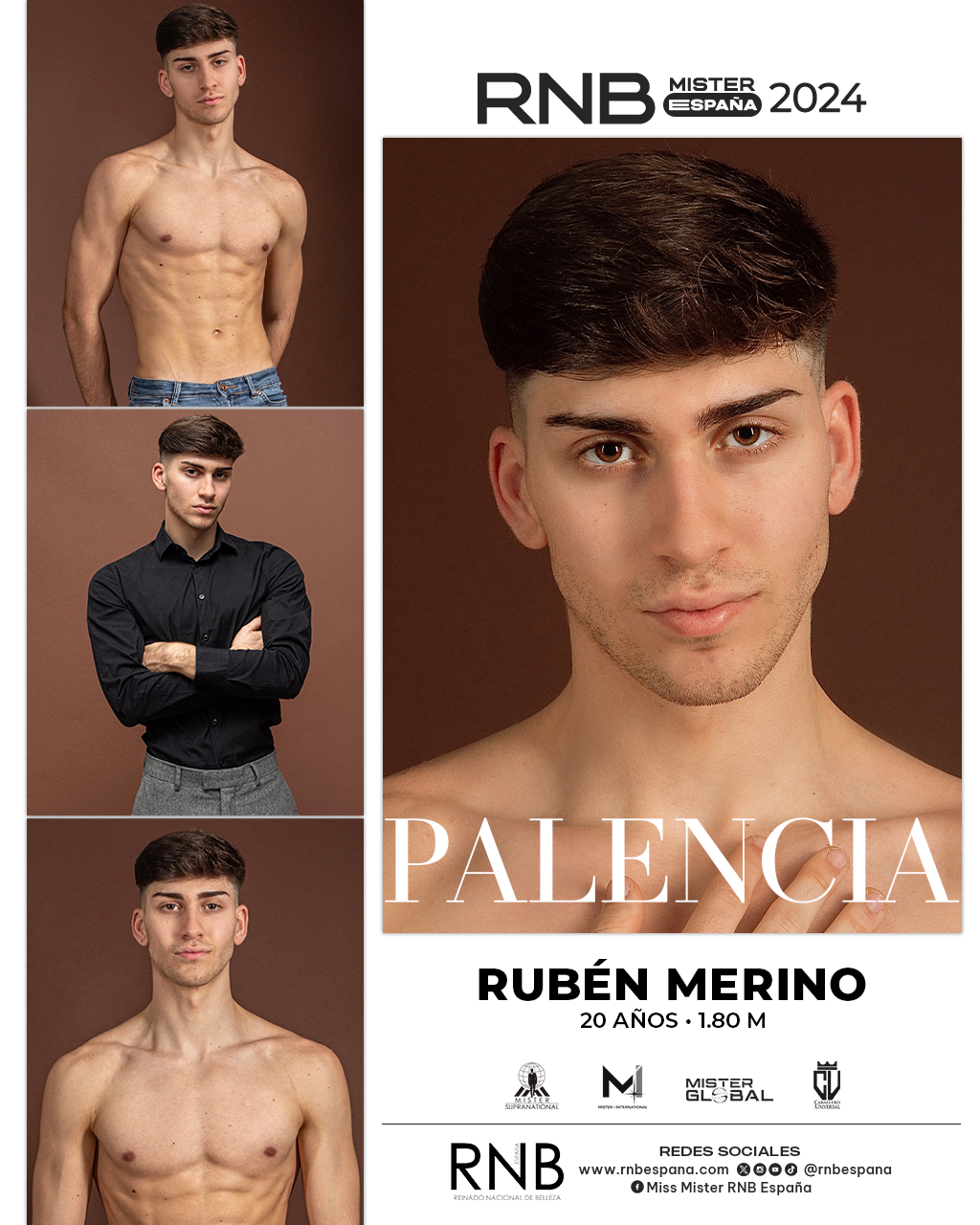 Mister RNB Palencia 2024 Ruben Merino Banner