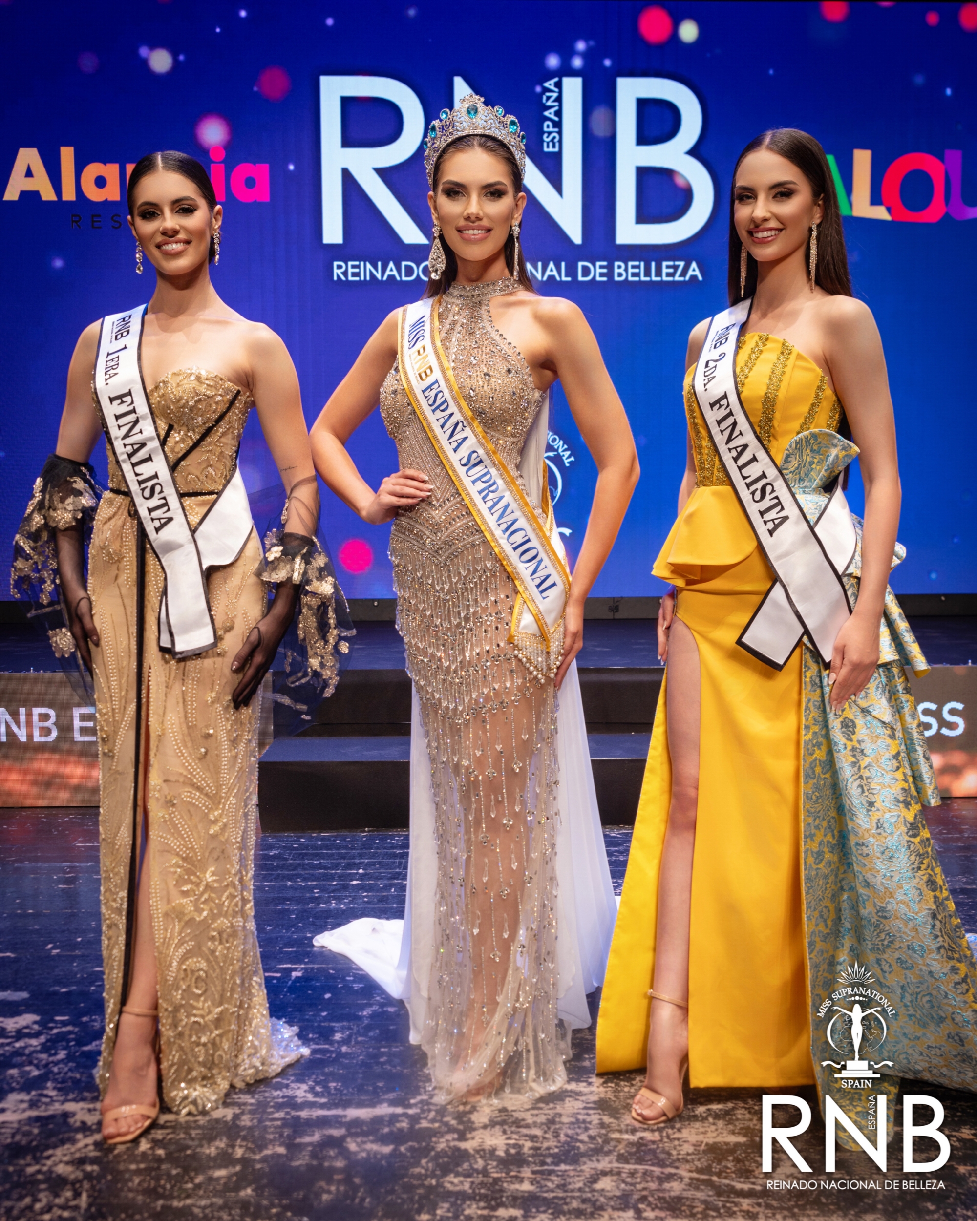 Gala Final Miss RNB España 2024 Martina Suarez Valencia Elizabeth Laker Tenerife Ainara Martinez La Rioja
