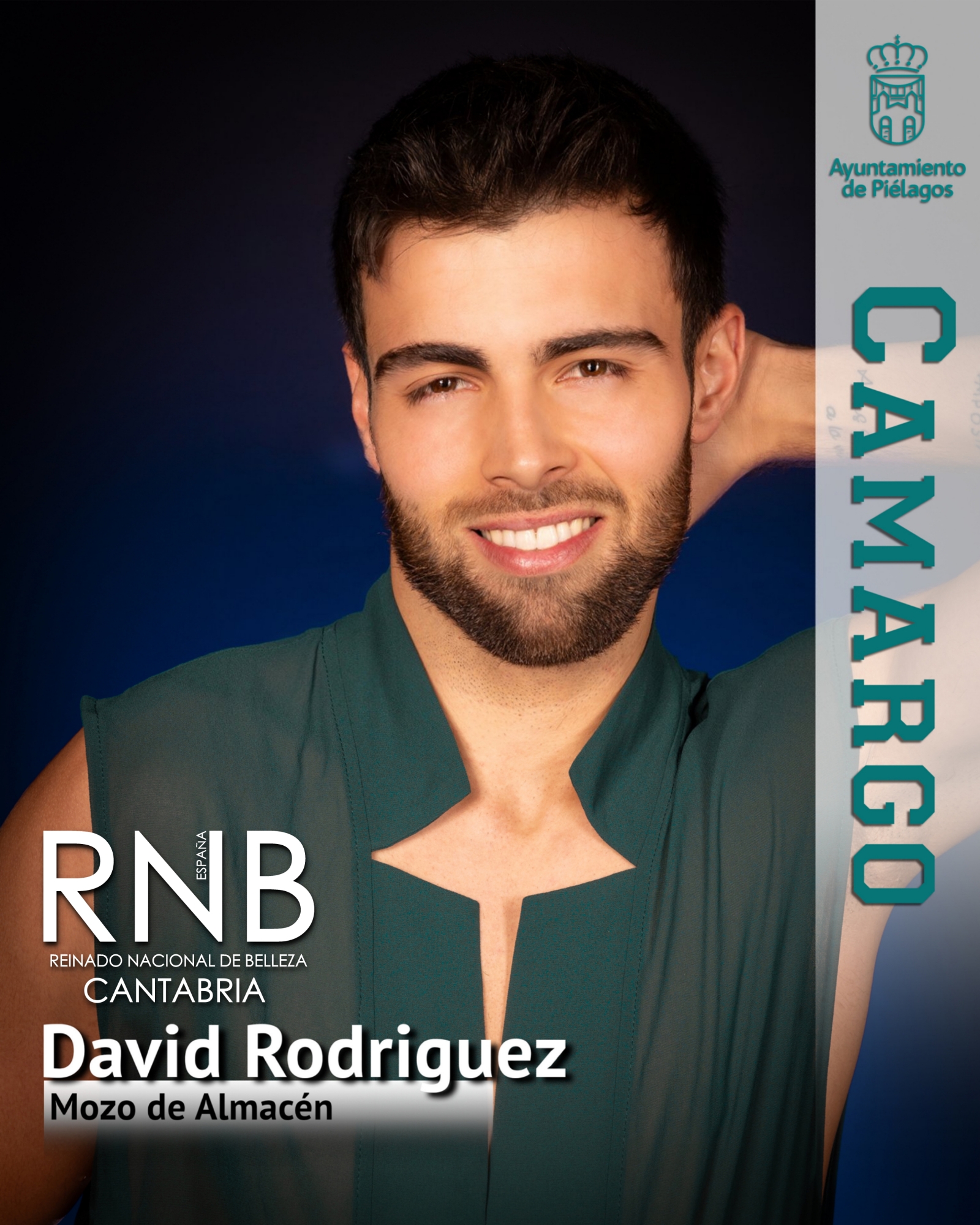 Mister RNB Cantabria 2024 Camargo David Rodriguez 1