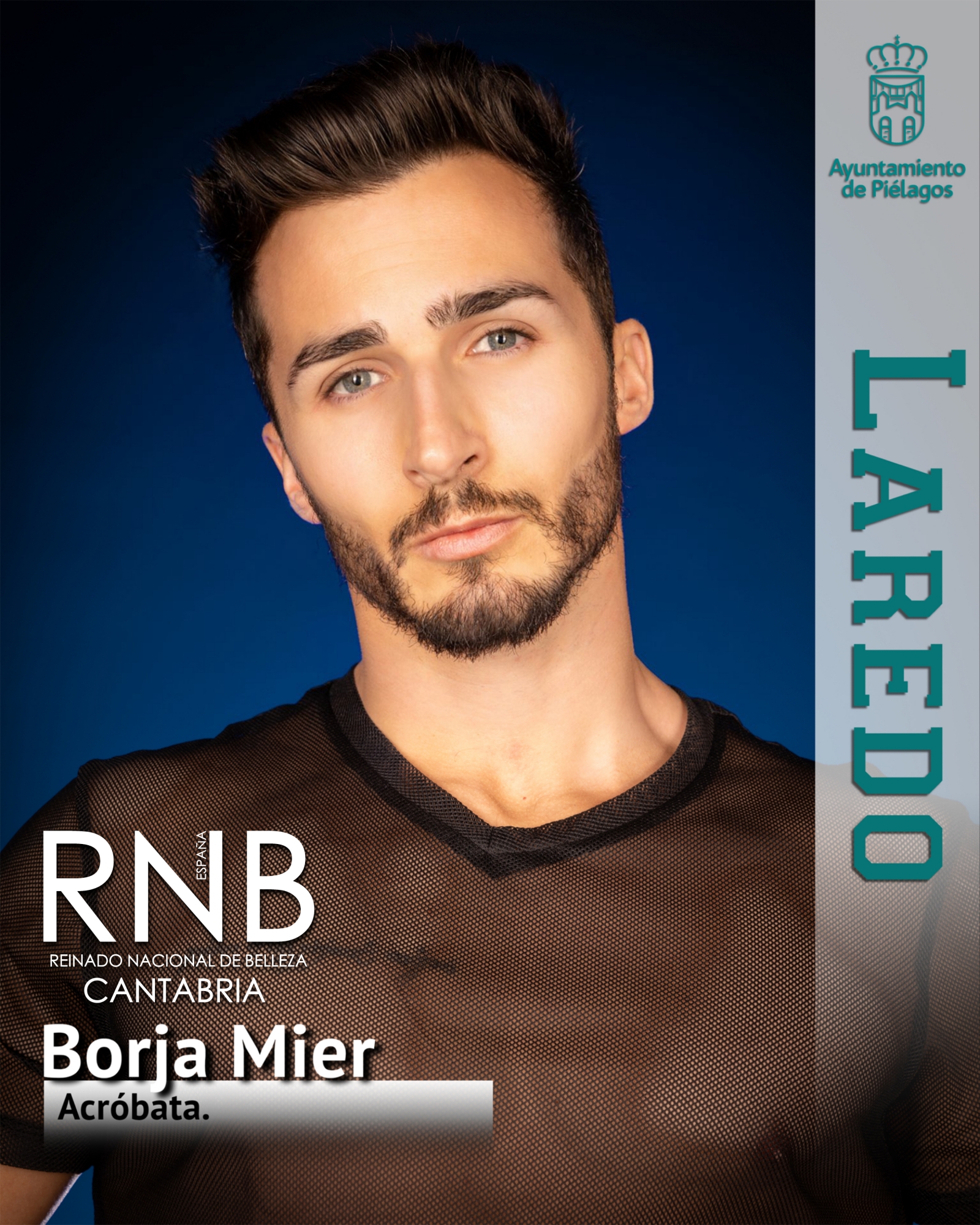 Mister RNB Cantabria 2024 Laredo Borja Mier 1