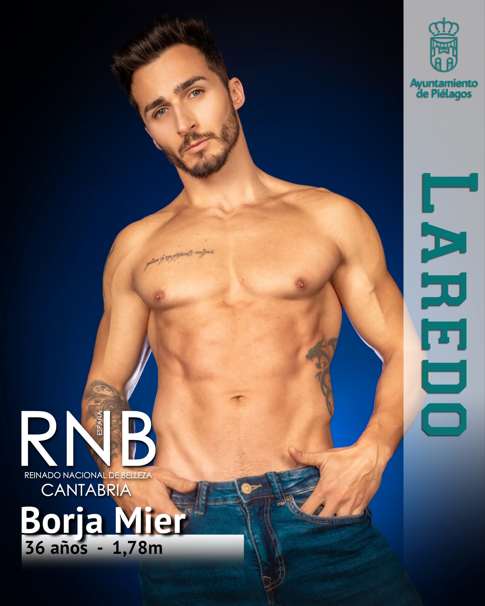 Mister RNB Cantabria 2024 Laredo Borja Mier 2
