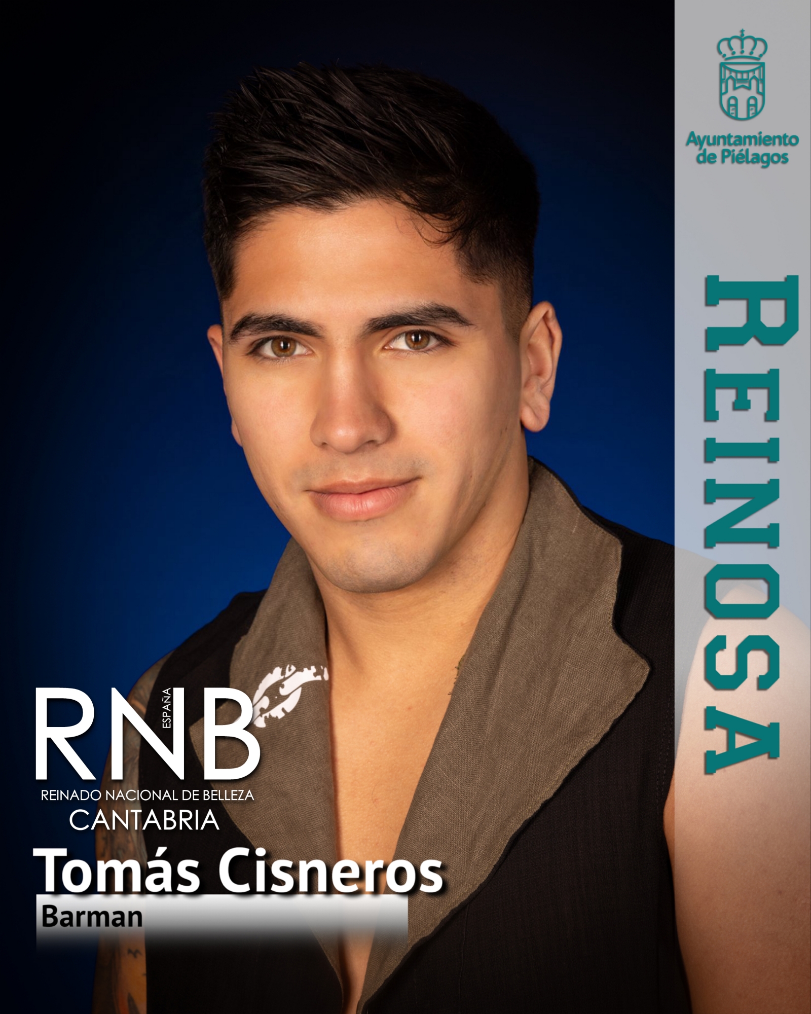 Mister RNB Cantabria 2024 Reinosa Tomas Cisneros 1