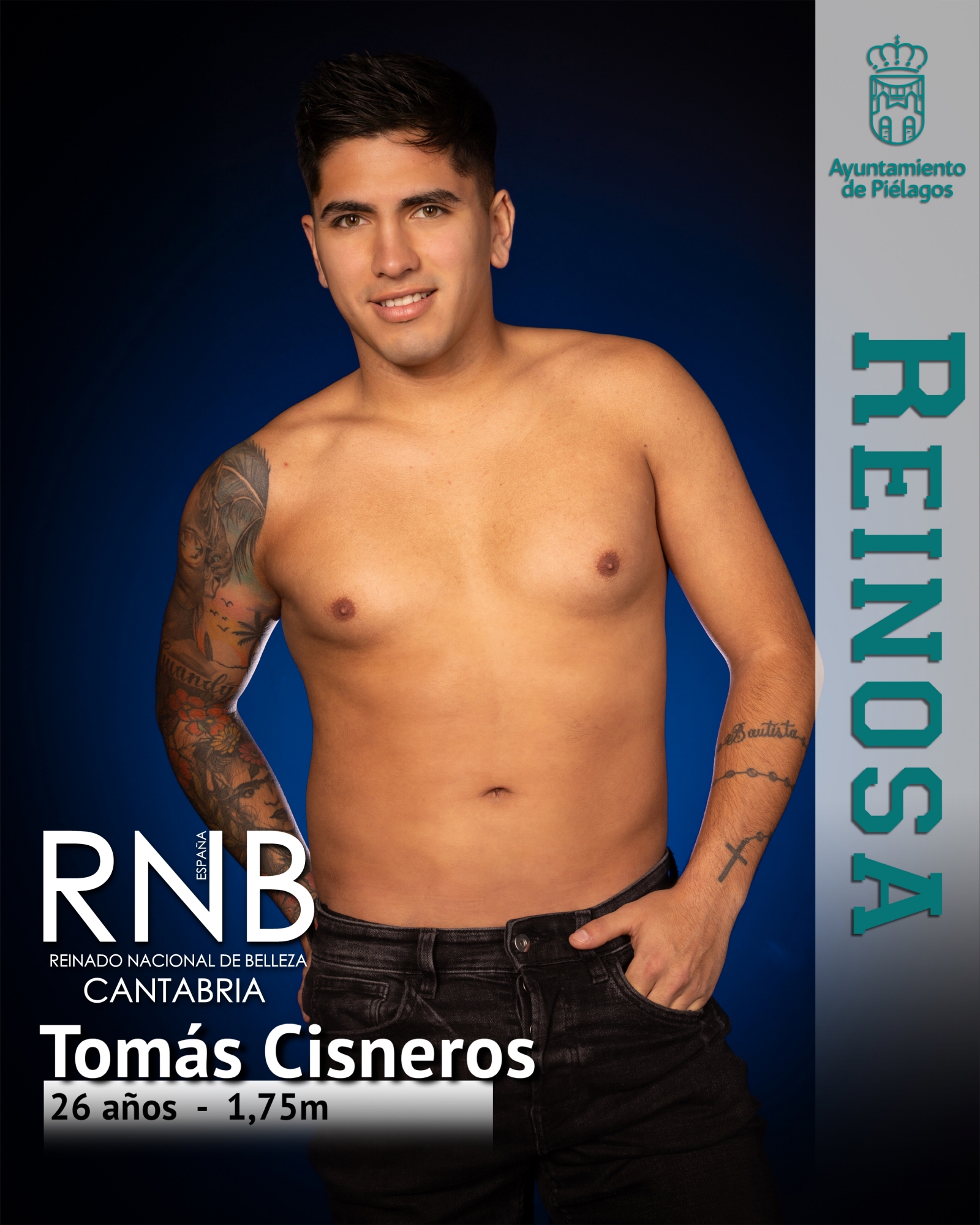 Mister RNB Cantabria 2024 Reinosa Tomas Cisneros 2