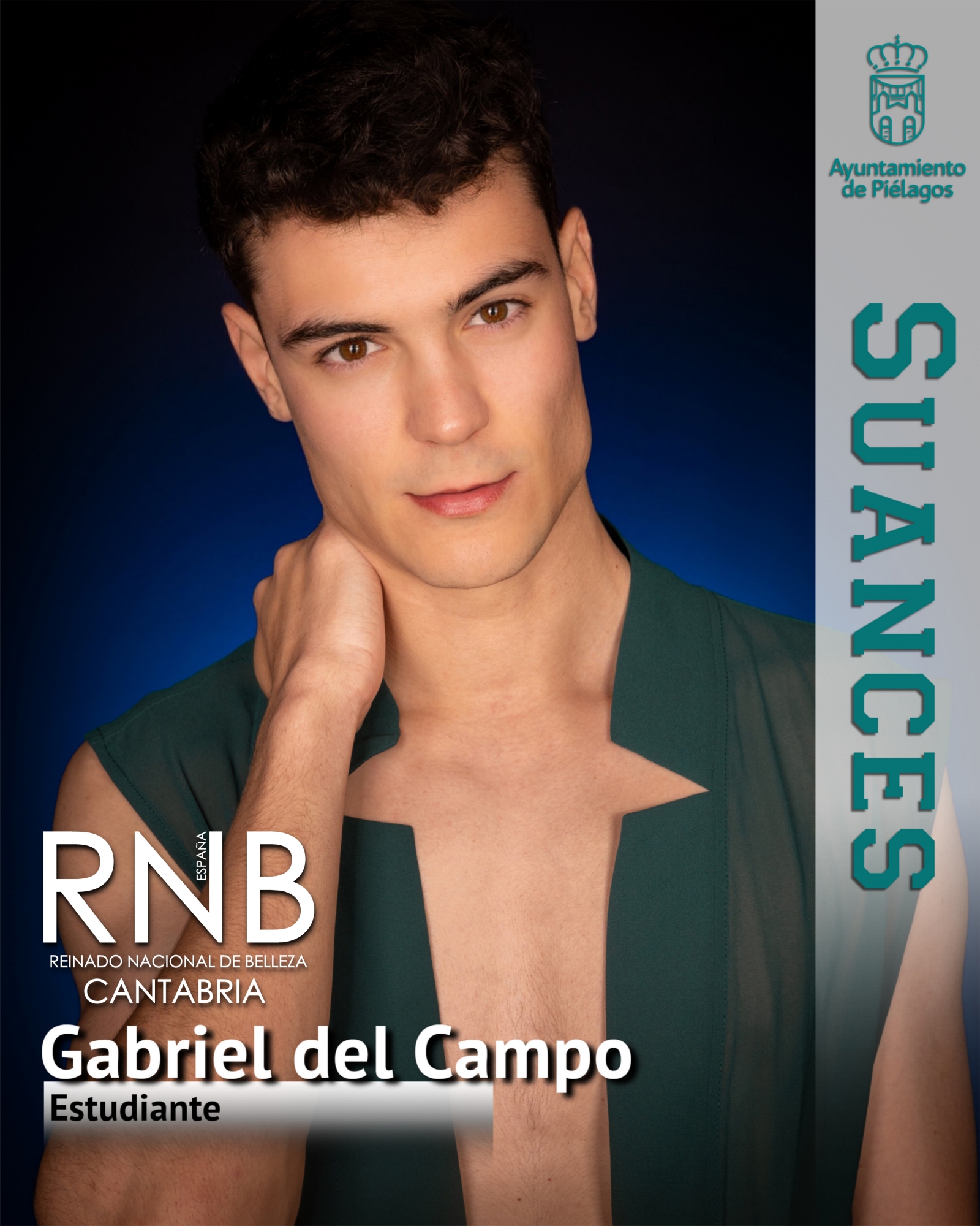Mister RNB Cantabria 2024 Suances Gabriel del Campo 1