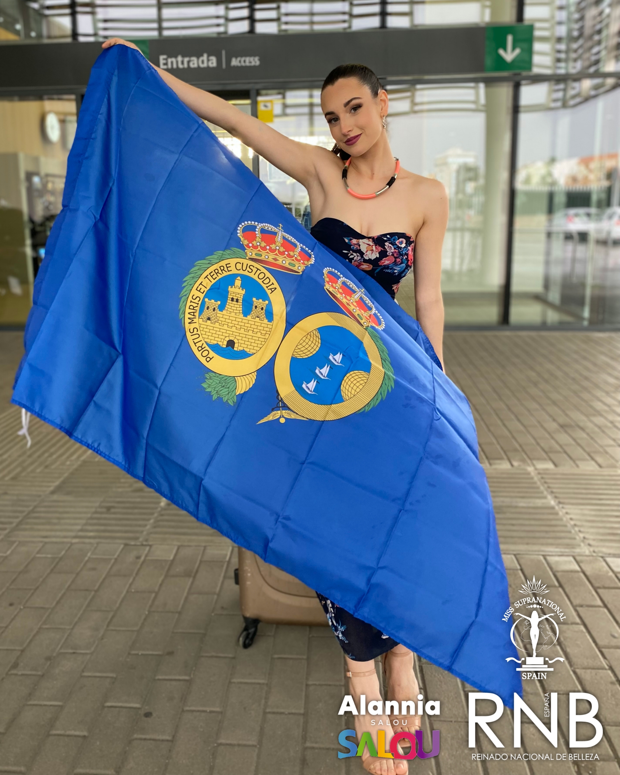 Salida Miss RNB España 2024 Alannia Salou Miss RNB Huelva 2024 Valentina Arcangel