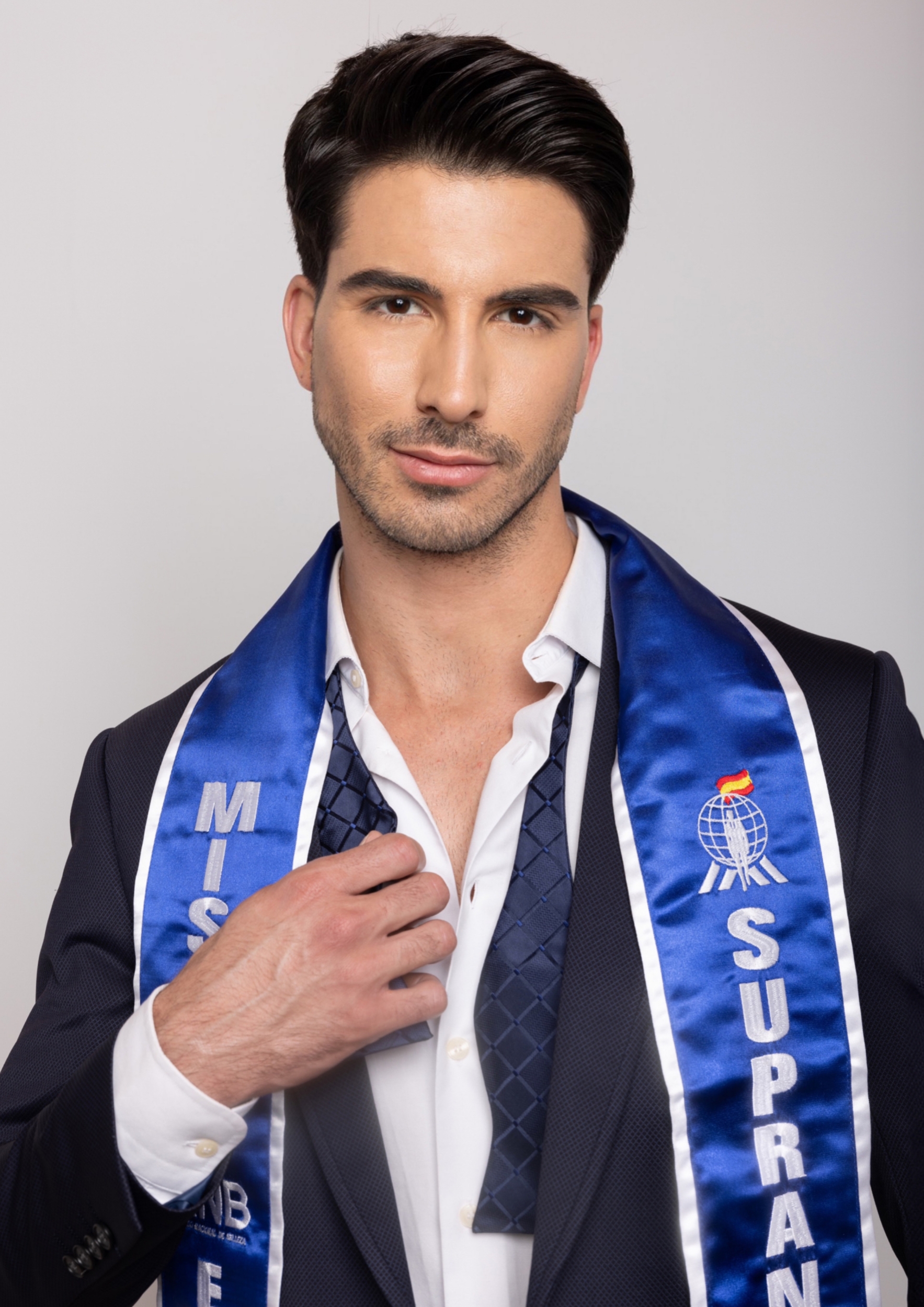 Alvaro Germes Mister RNB España Mister Supranational Spain 2024 Headshot
