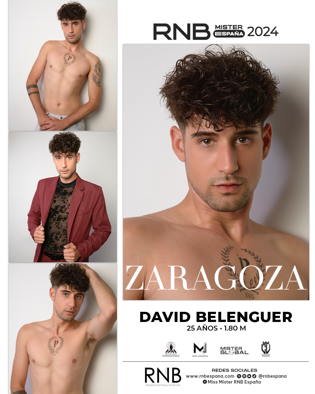 Mister RNB Zaragoza 2024 David Belenguer Banner