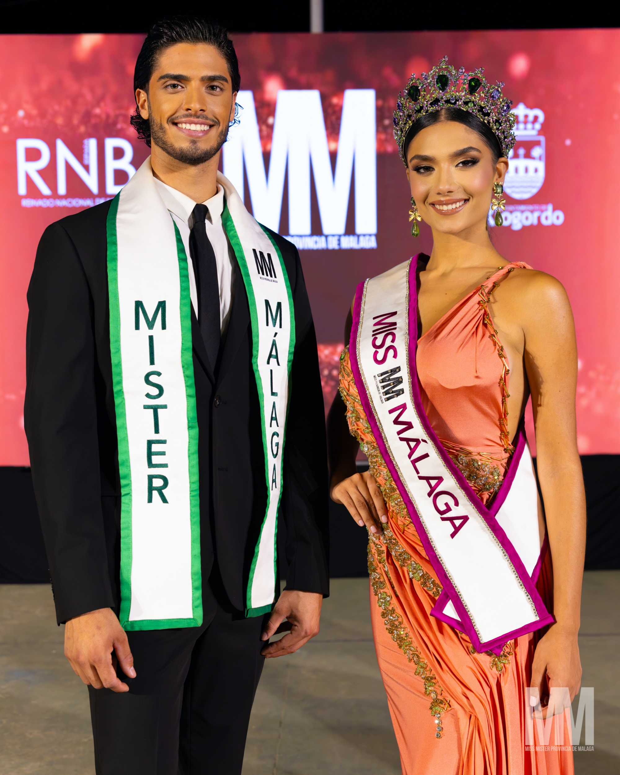 Miss Mister RNB Malaga 2025 son Daniel Salas y Montse Dominguez 1 Miss Mister Provincia de Malaga 2024