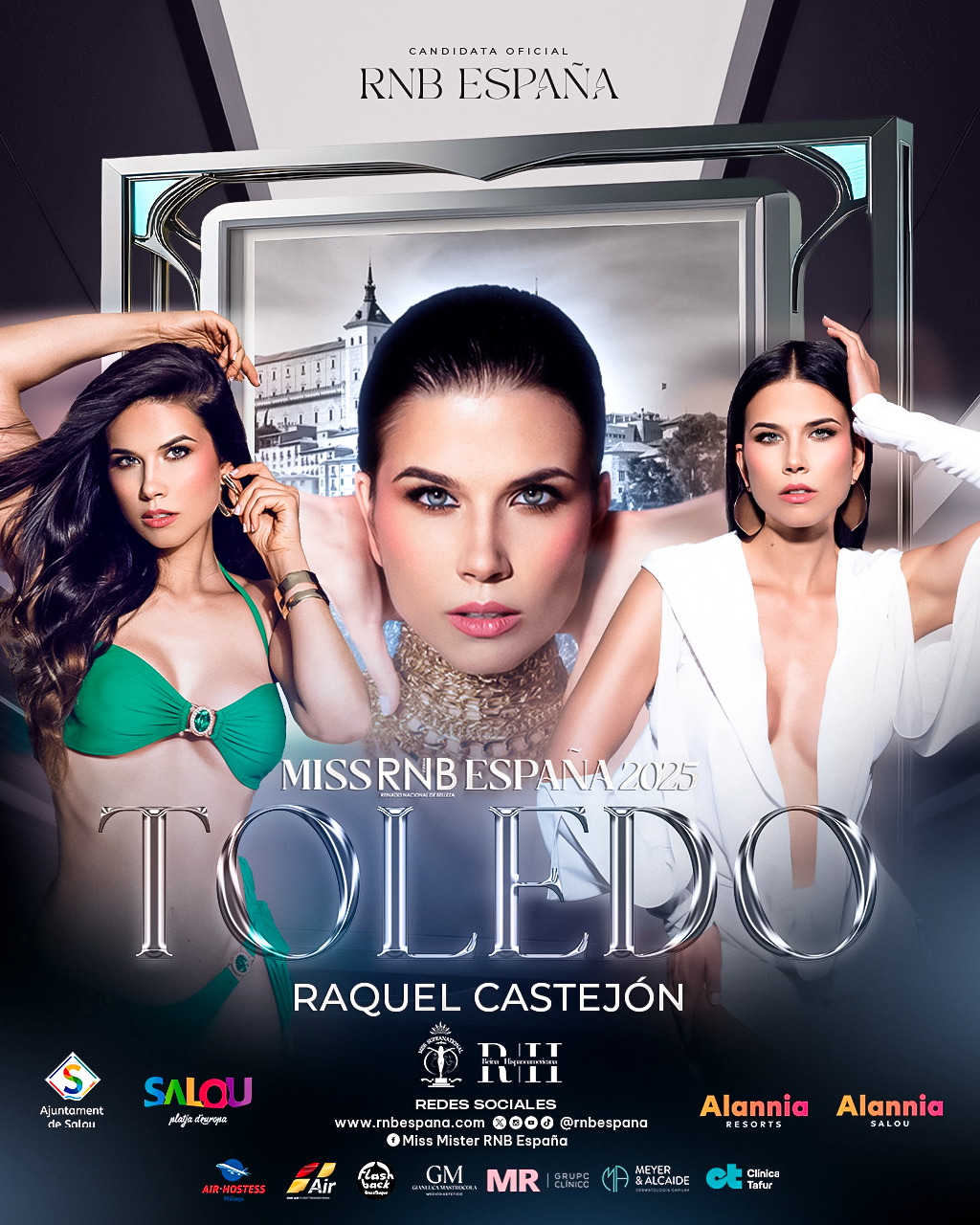 Miss RNB Toledo 2025 Raquel Castejon Banner