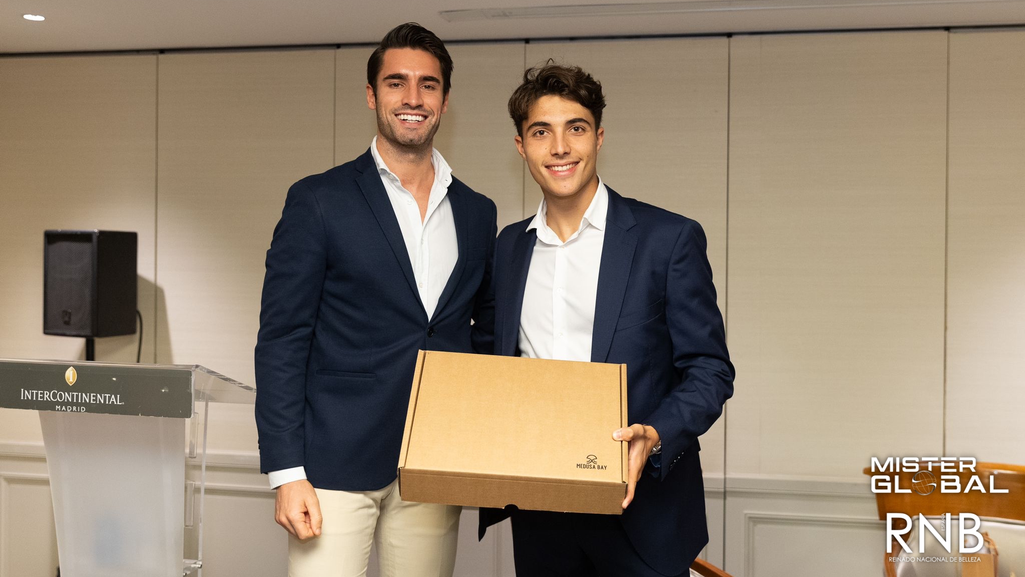 Mister RNB España 2024 Mister Global Spain Canoeing Olympic Conference Marcus Cooper Diego Dominguez 4