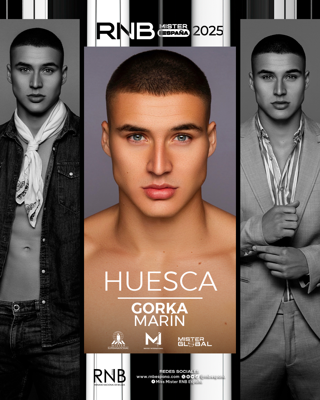 Mister RNB Huesca 2025 Gorka Marin Banner