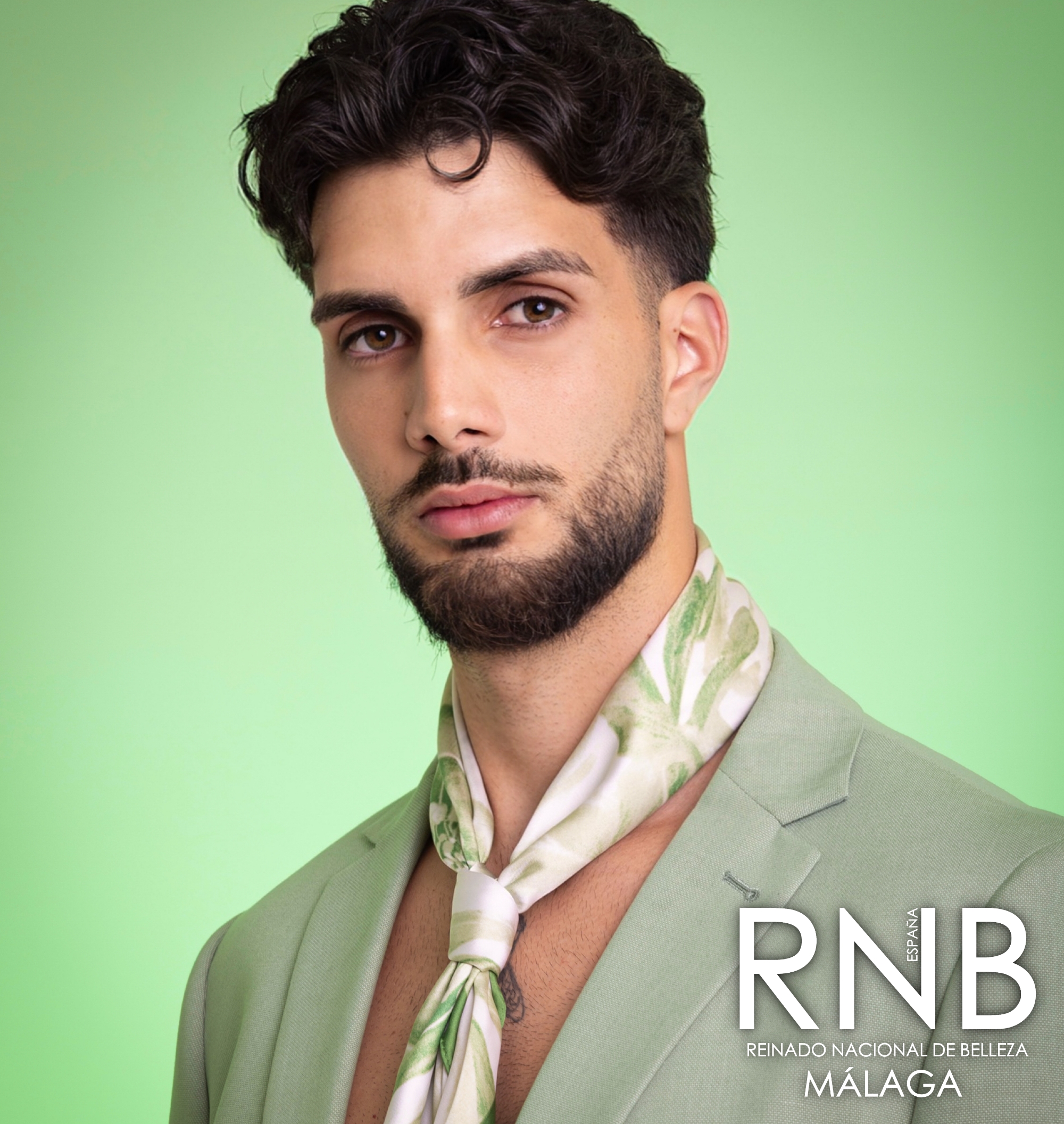 Mister RNB Malaga 2026 Mister Monda Francisco Garrido