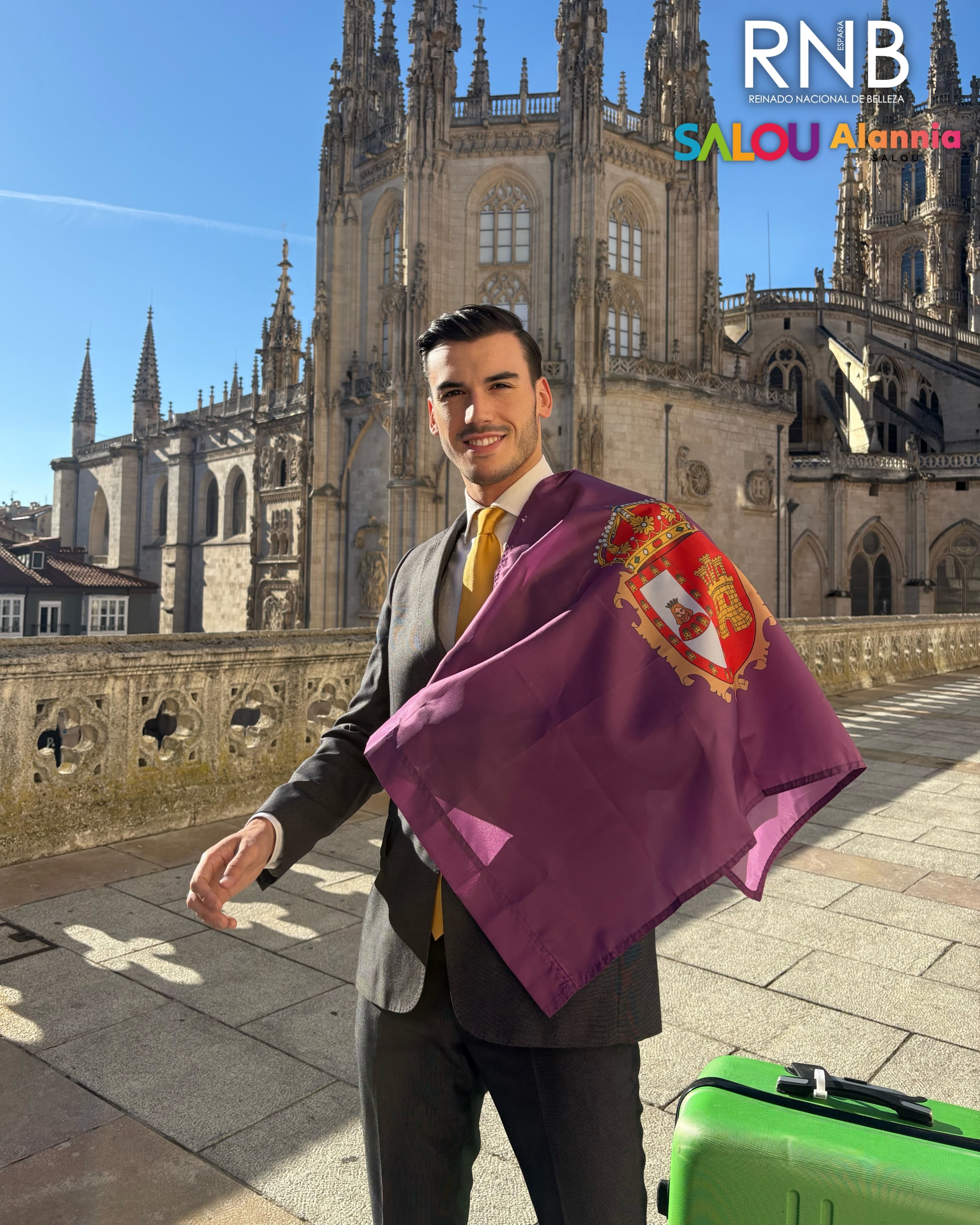 Salida Mister RNB España 2025 Mister Burgos Alejandro Csintalan Salida Mister RNB España 2025 Mister Burgos Alejandro Csintalan