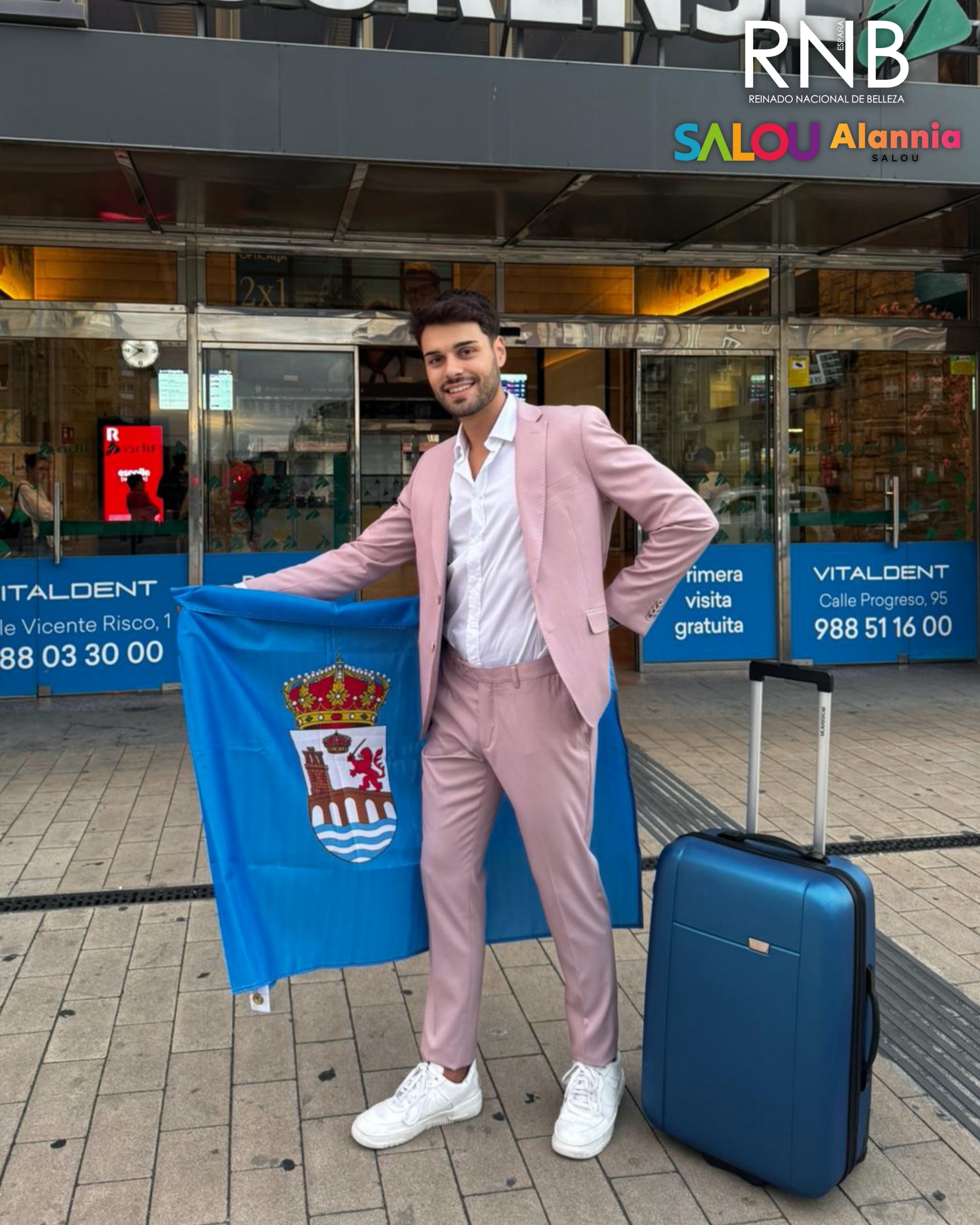 Salida Mister RNB España 2025 Mister Ourense Alejandro Andrade Salida Mister RNB España 2025 Mister Ourense Alejandro Andrade