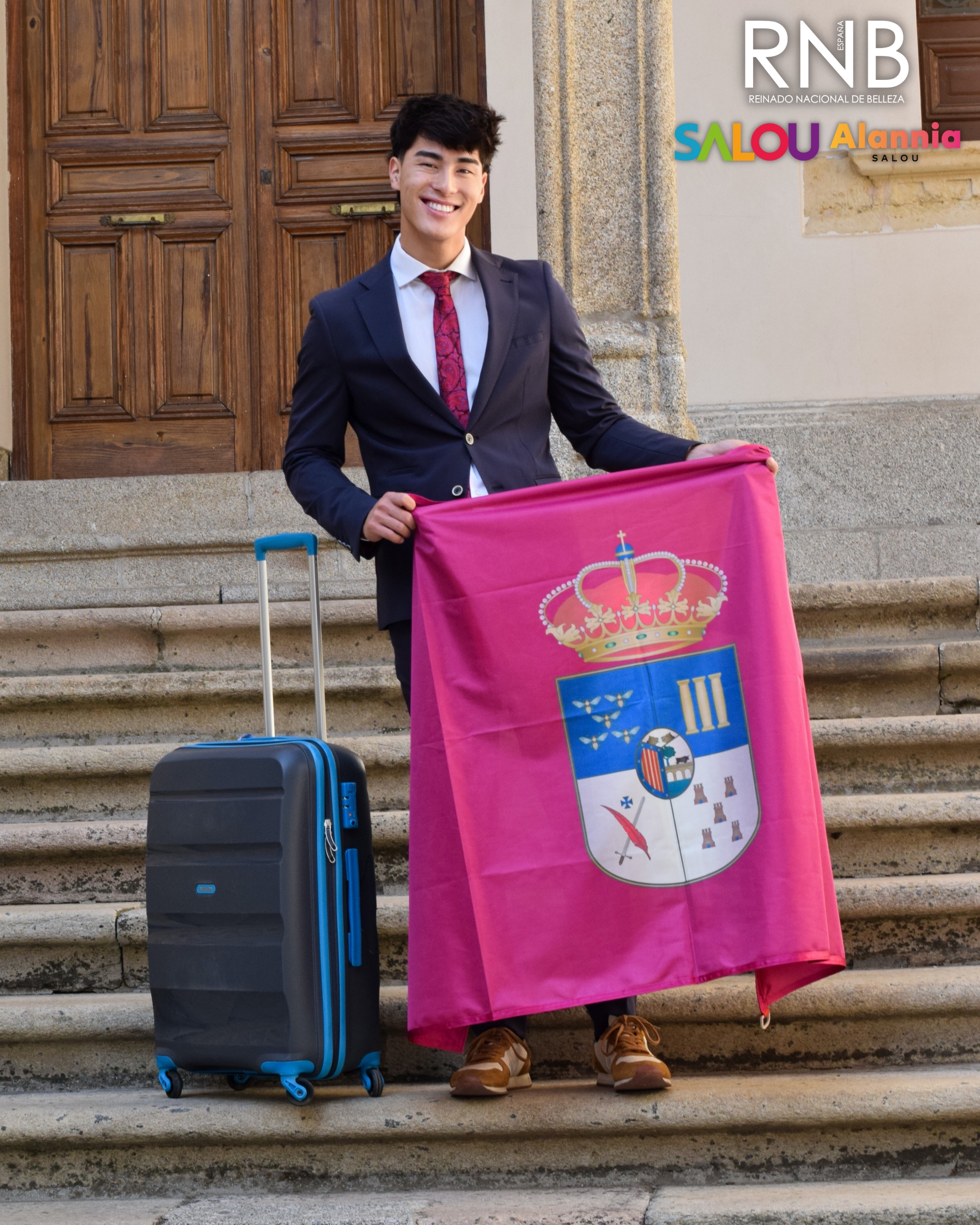 Salida Mister RNB España 2025 Mister Salamanca Manuel Sierra