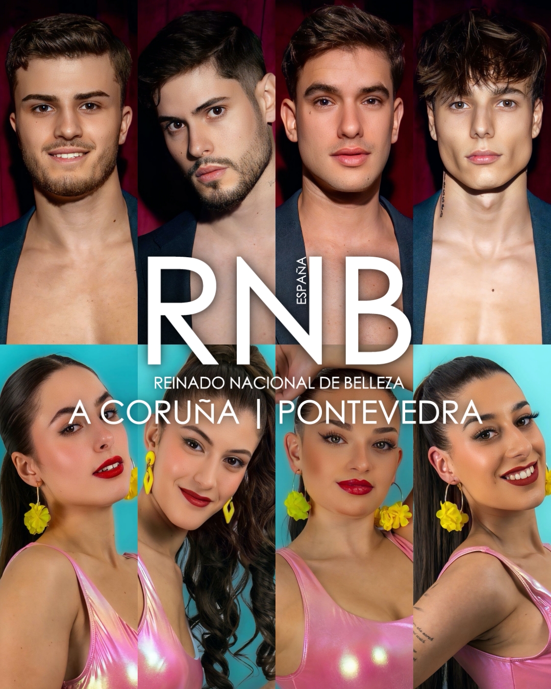 Candidatos Miss Mister RNB A Coruña Pontevedra 2026 Cover