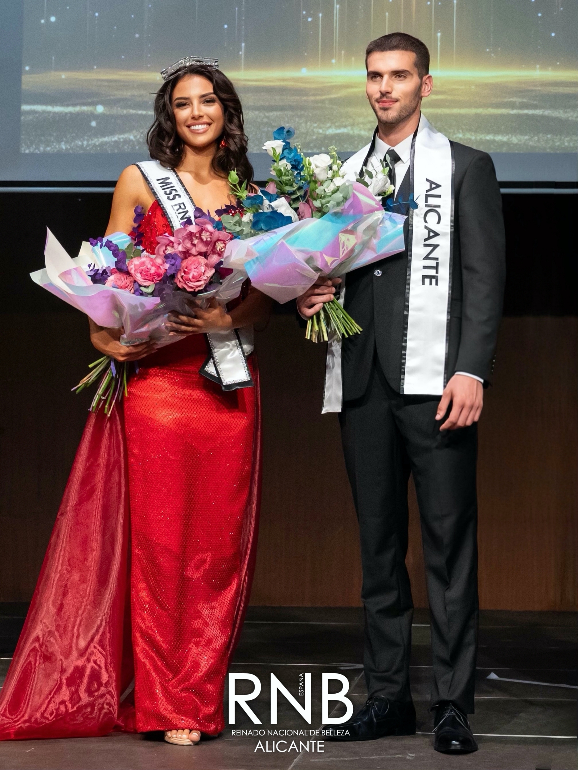 Gabriela Marques y Raul Ortiz Miss Mister RNB Alicante 2026 1