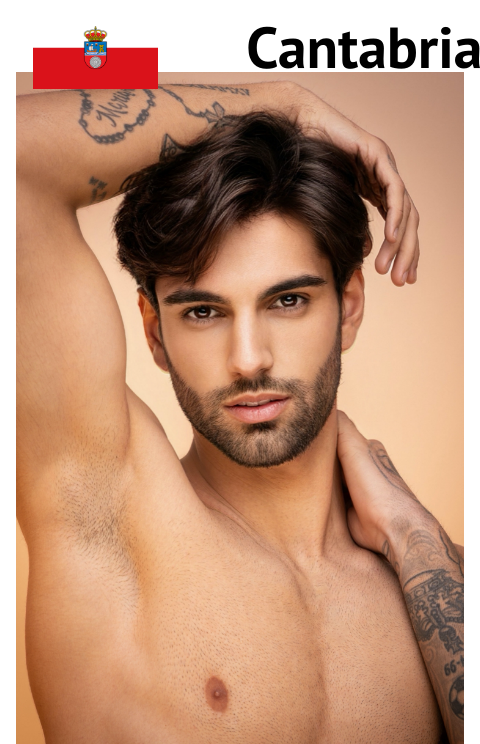 Mister RNB Cantabria 2026 Alvaro Garcia Profile