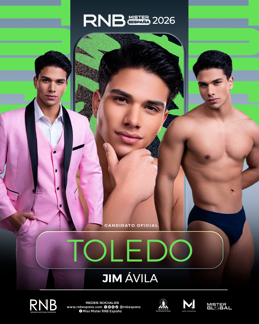 Mister RNB Toledo 2026 Jim Avila Banner