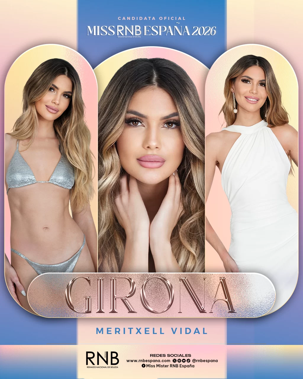 Miss RNB Girona 2026 Meritxell Vidal Banner
