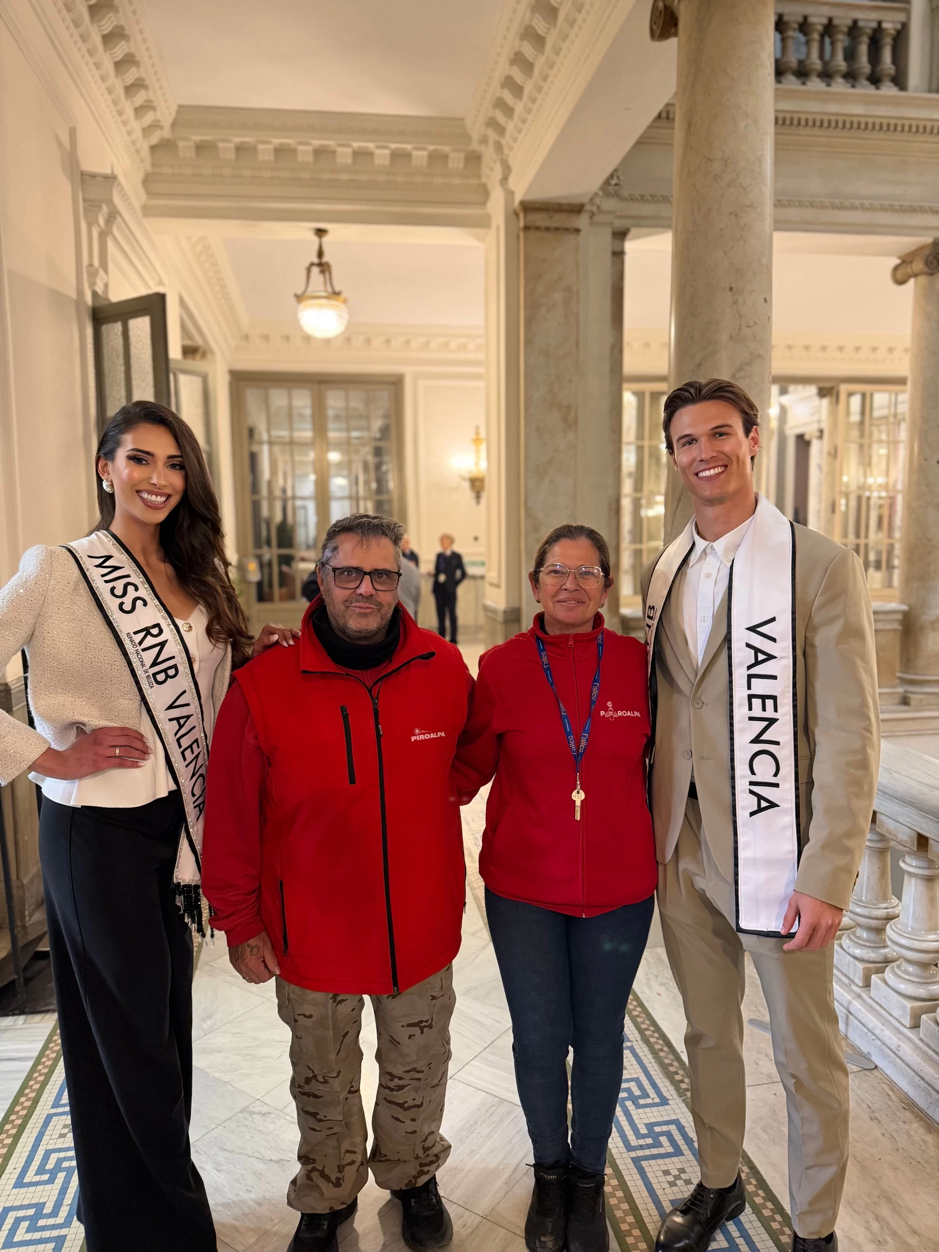 Mascleta Fallas 2026 Miss Mister RNB Valencia 2026 Carlos Salvador Irene Cabrera 15 Ayuntamiento Piroalpa Pirotecnia Alto Palancia Altura Castellon