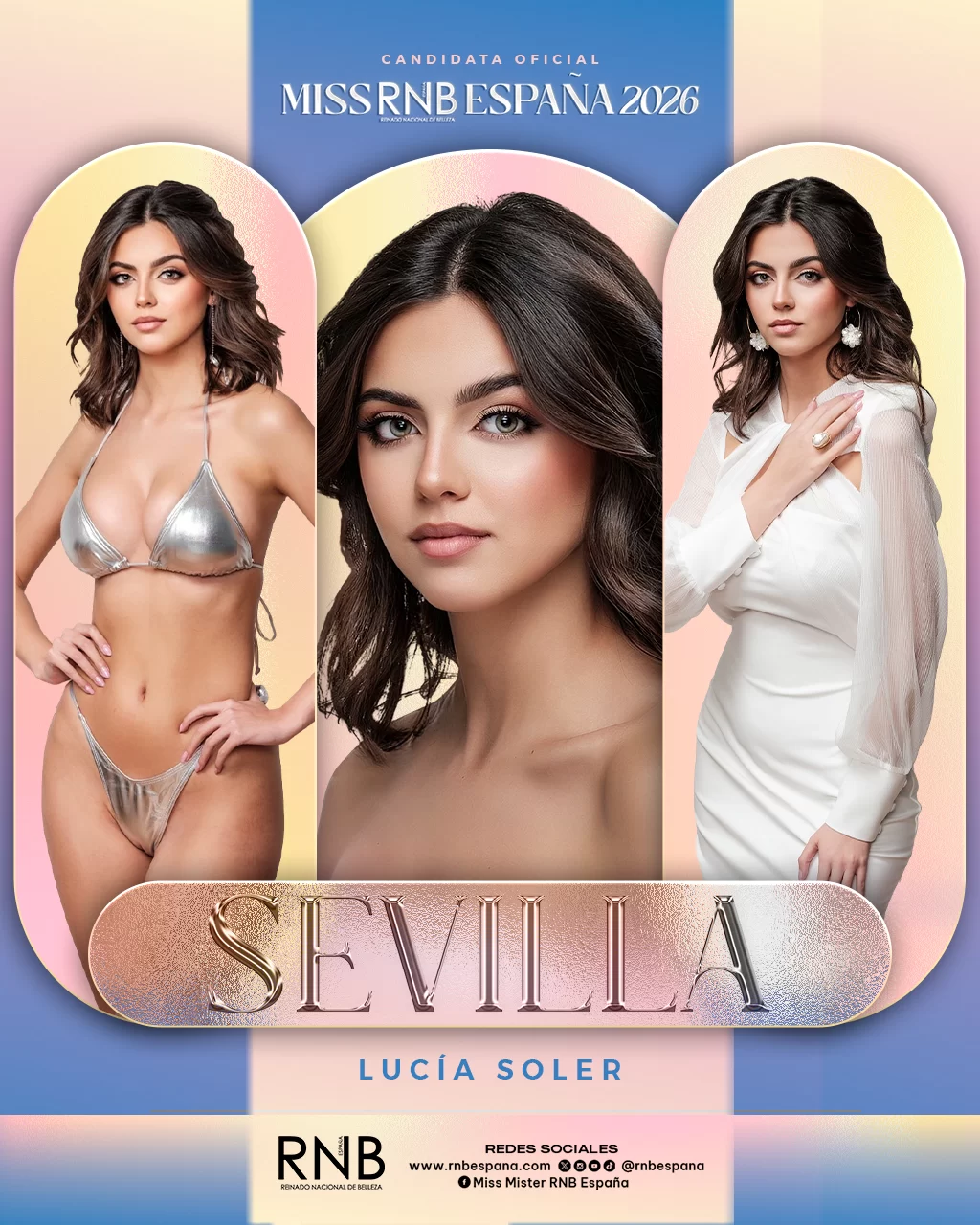 Miss RNB Sevilla 2026 Lucia Soler Banner