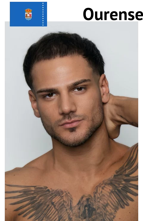 Mister RNB Ourense 2026 Gabriel Cuttano Profile