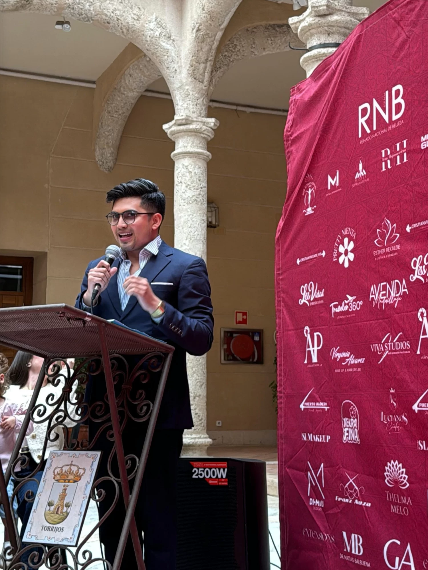 David Marquez Presidente Director de Area Delegacion Miss Mister RNB Madrid Toledo 2027
