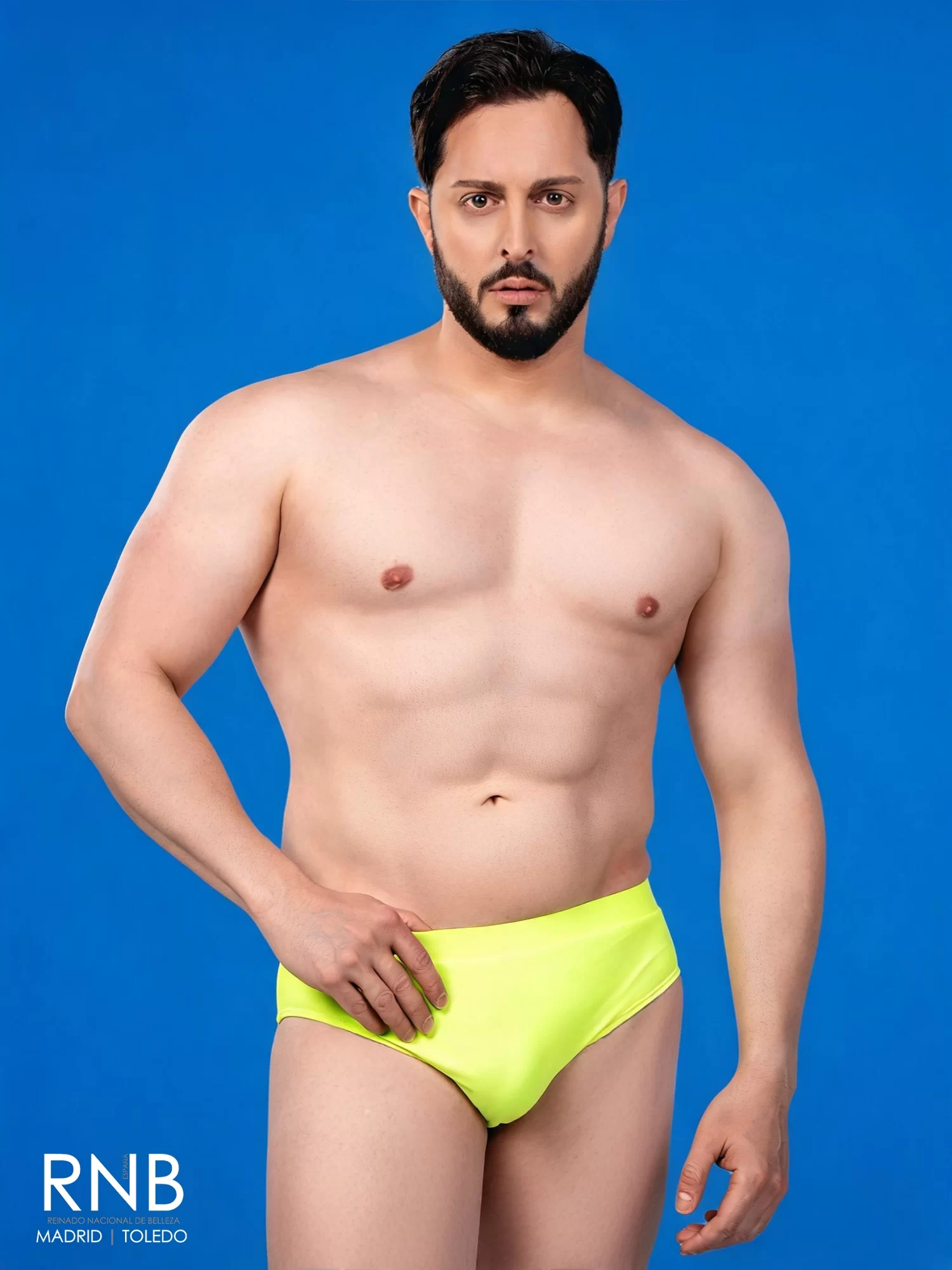 Mister RNB Madrid Toledo 2027 Mister RNB España Mister Madrid Capital Angel Laguna Swimwear