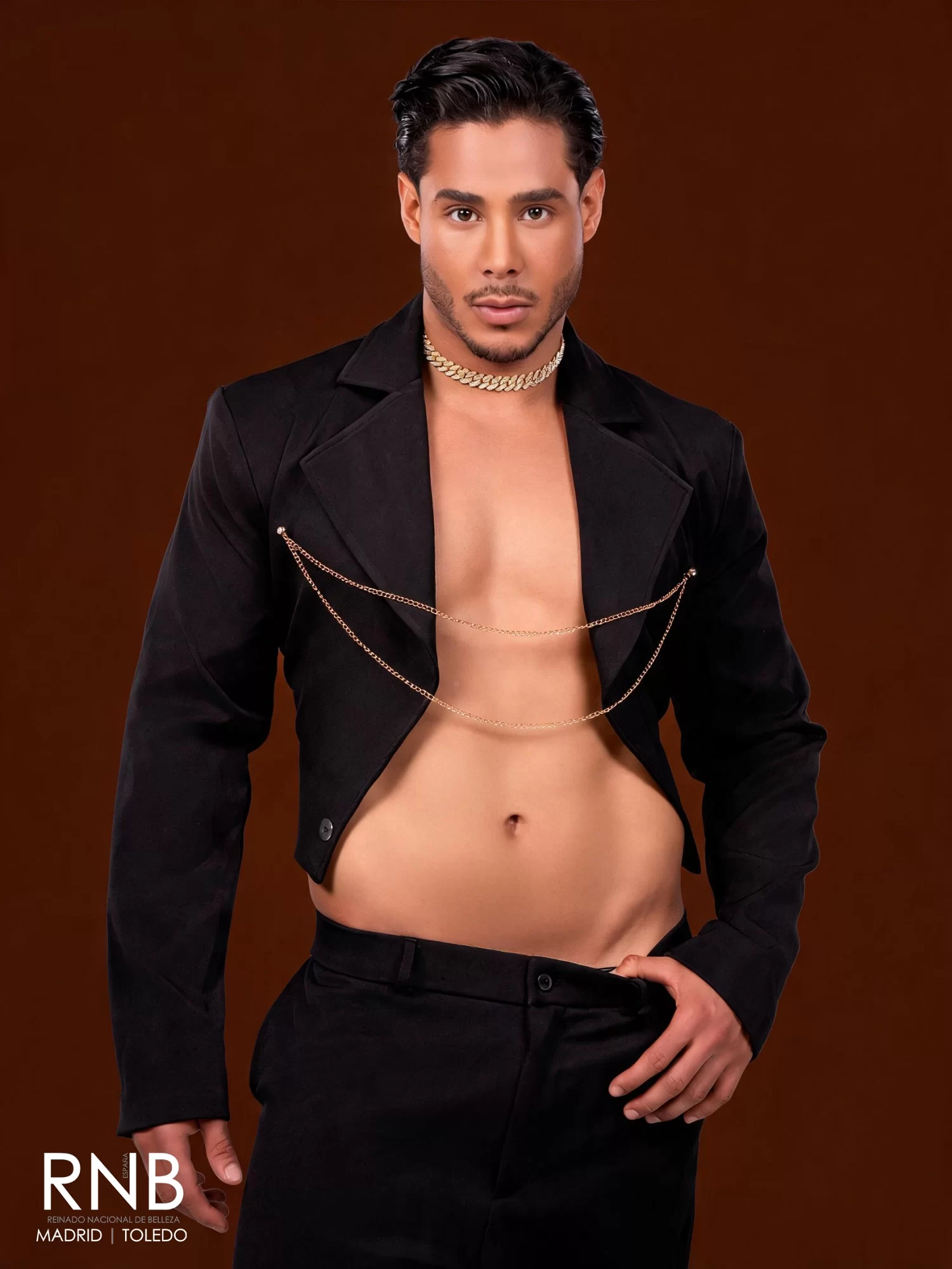Mister RNB Madrid Toledo 2027 Mister RNB España Mister Toledo Capital Kelvin Espinoza Glam Shot