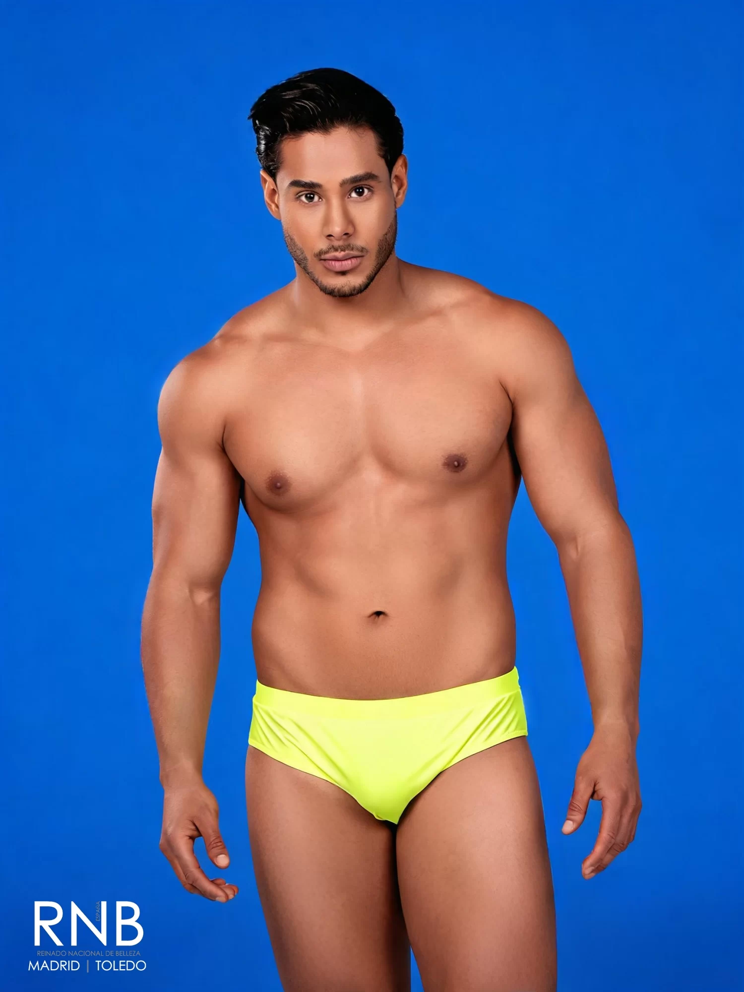Mister RNB Madrid Toledo 2027 Mister RNB España Mister Toledo Capital Kelvin Espinoza Swimwear