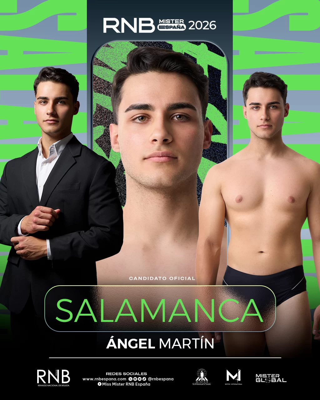 Mister RNB Salamanca 2026 Angel Martin Banner