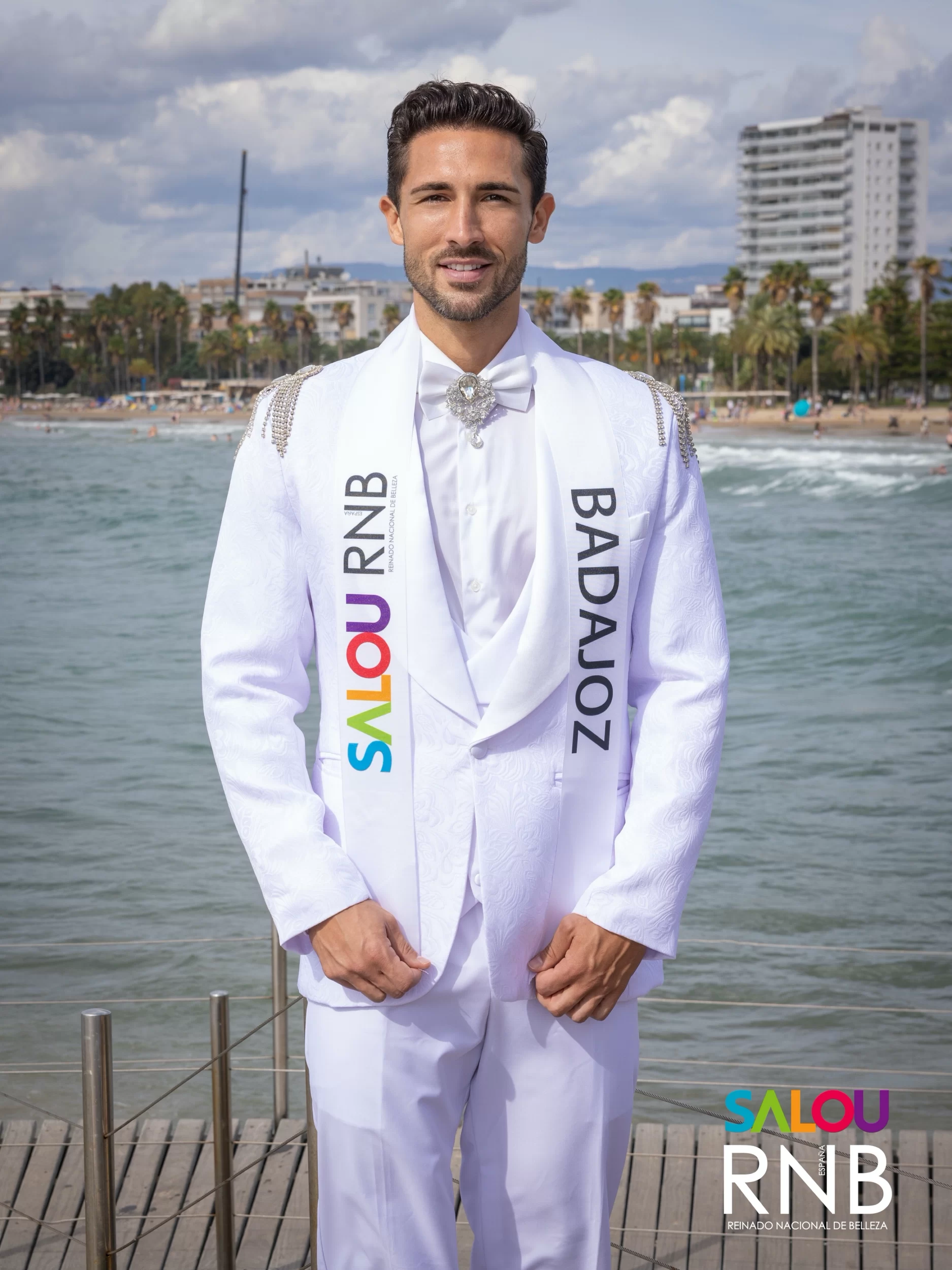Sashing Ceremony Antonio Jose Acevedo Mister RNB Badajoz 2025 Sashing Ceremony Antonio Jose Acevedo Mister RNB Badajoz 2025