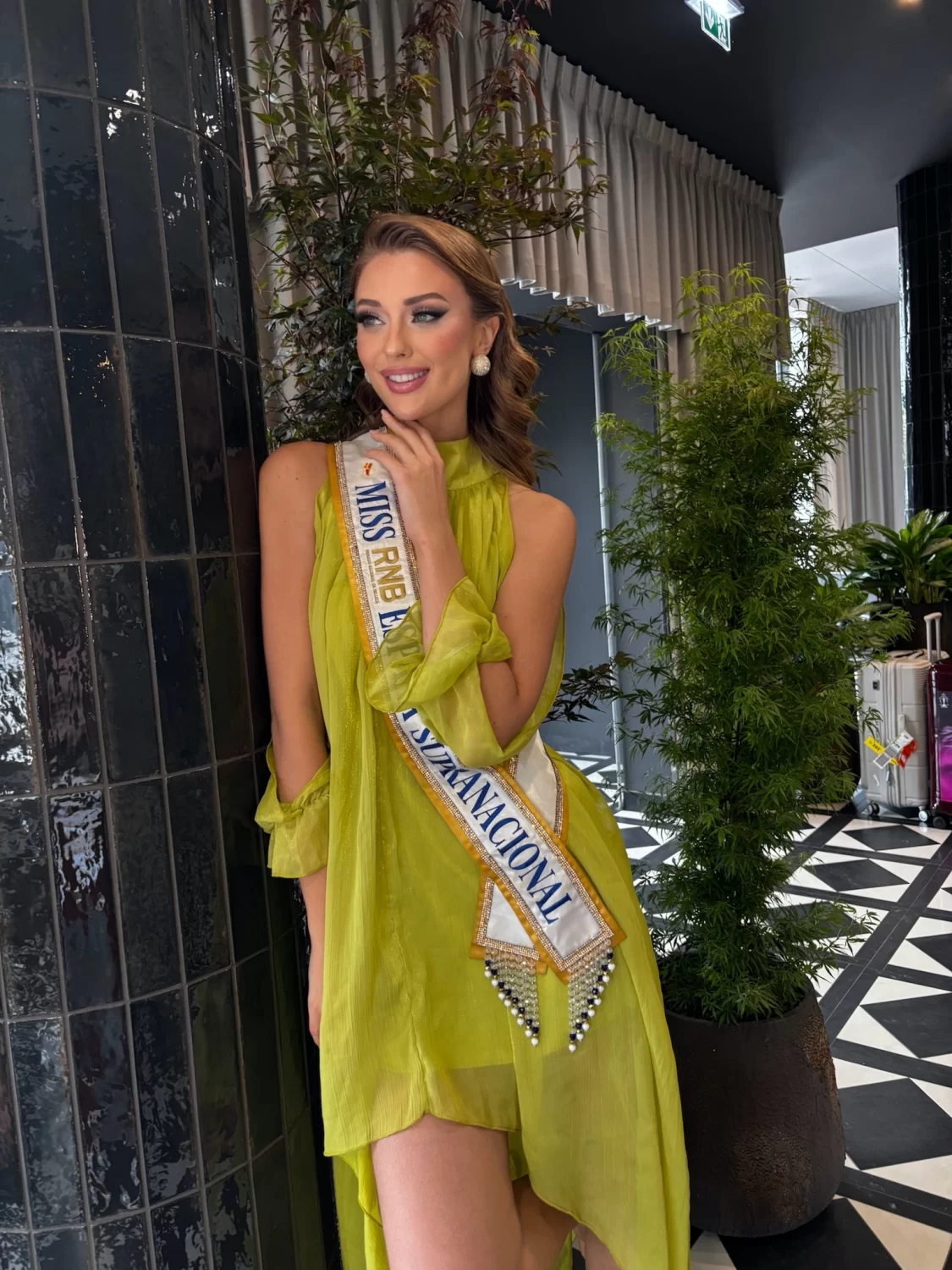 Nelly Mestre Miss RNB España 2026 Miss Supranational Spain Day 1 Hotel Swing Krakow 1