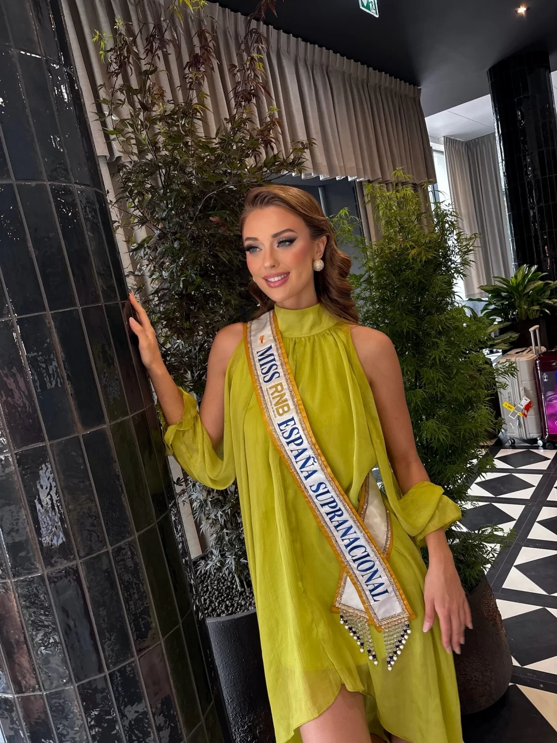Nelly Mestre Miss RNB España 2026 Miss Supranational Spain Day 1 Hotel Swing Krakow 2