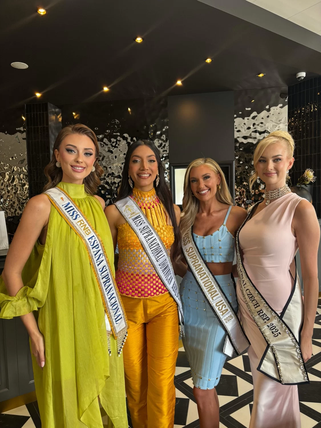Nelly Mestre Miss RNB España 2026 Miss Supranational Spain Day 1 Hotel Swing Krakow Miss Republica Dominicana Miss USA Miss Czech Republic