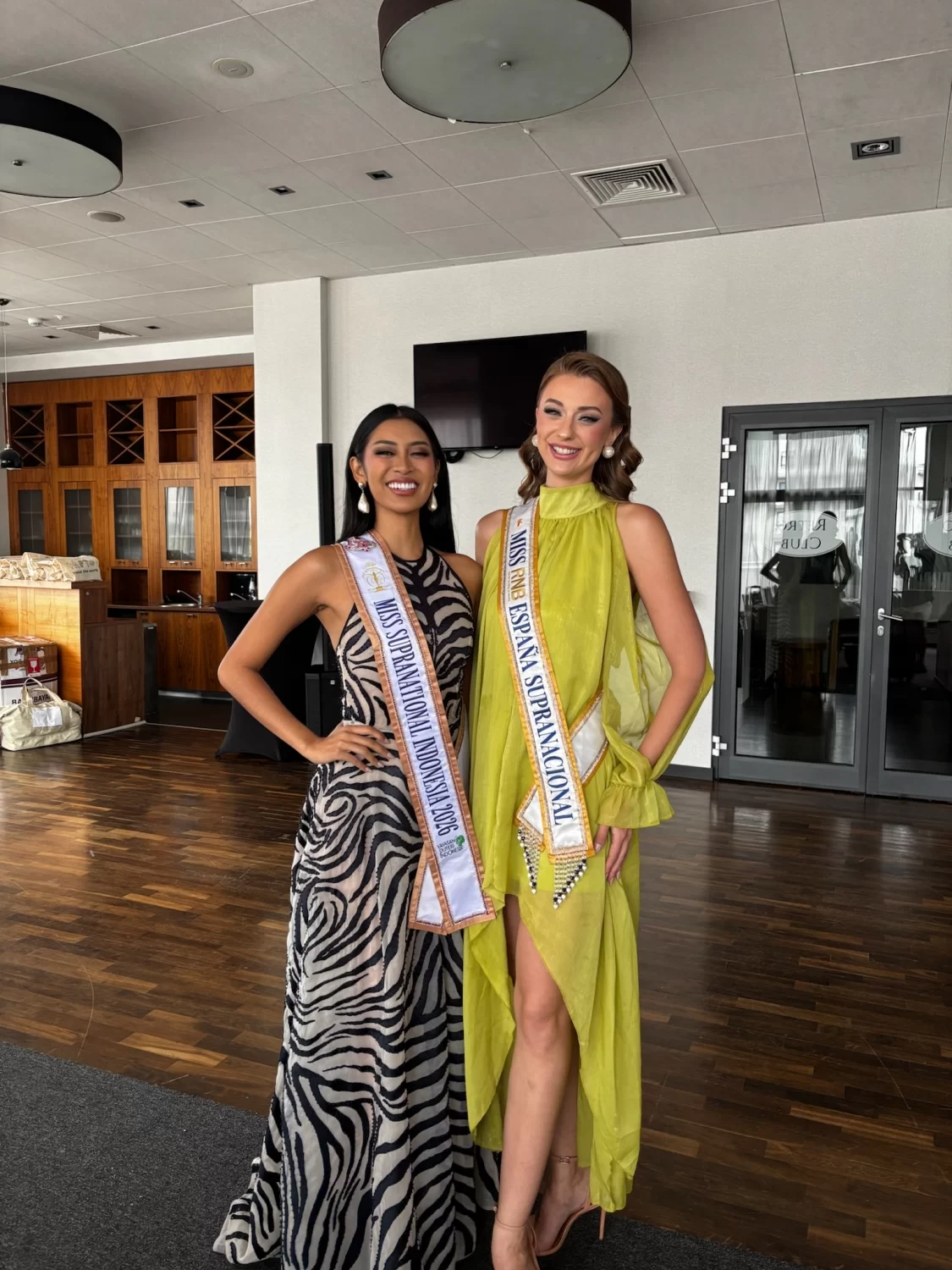 Nelly Mestre Miss RNB España 2026 Miss Supranational Spain Day 1 Hotel Swing Krakow Puteri Indonesia Agnes Rahajeng
