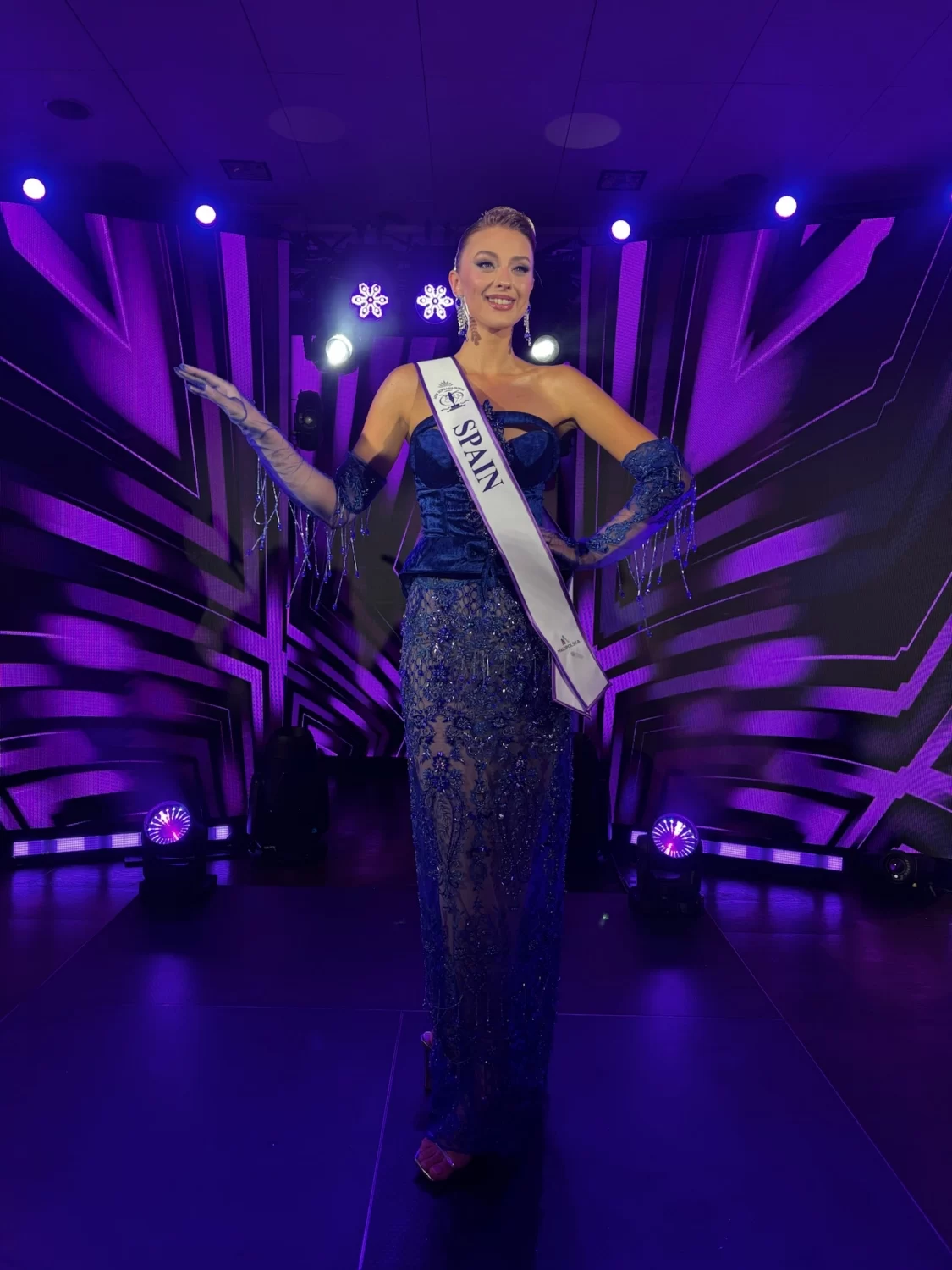 Nelly Mestre Miss RNB España 2026 Miss Supranational Spain Day 2 Hotel Swing Krakow Sashing Ceremony Amparo Pardal 1