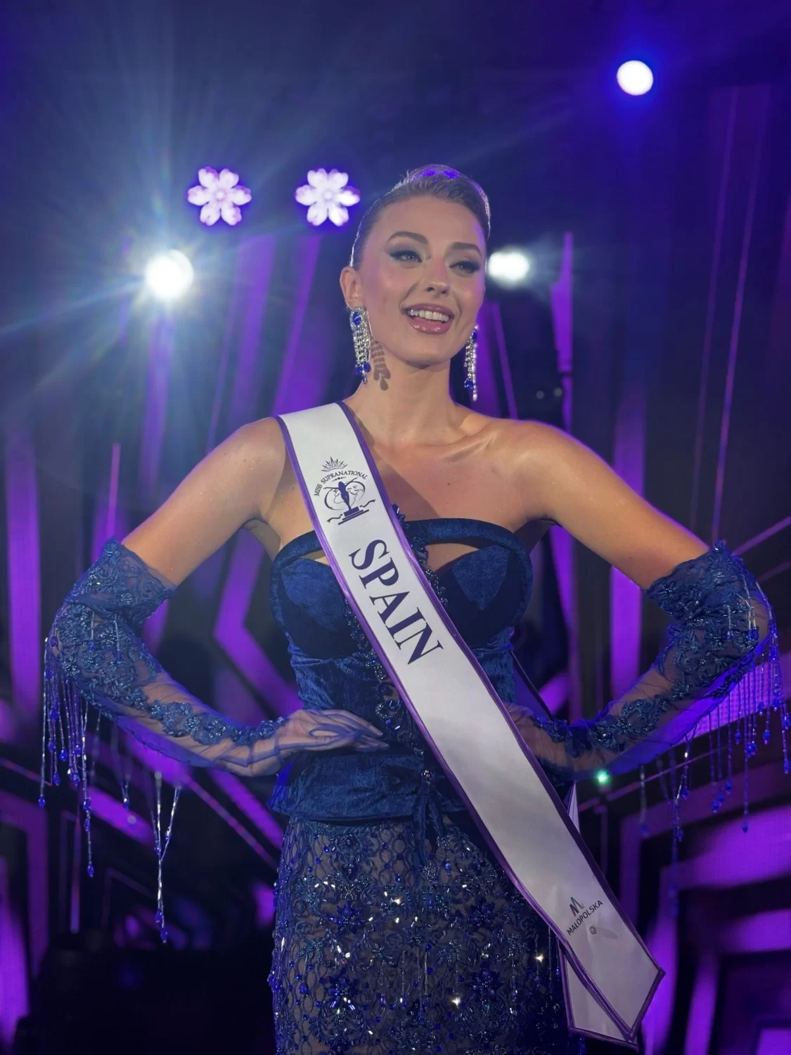 Nelly Mestre Miss RNB España 2026 Miss Supranational Spain Day 2 Hotel Swing Krakow Sashing Ceremony Amparo Pardal 2